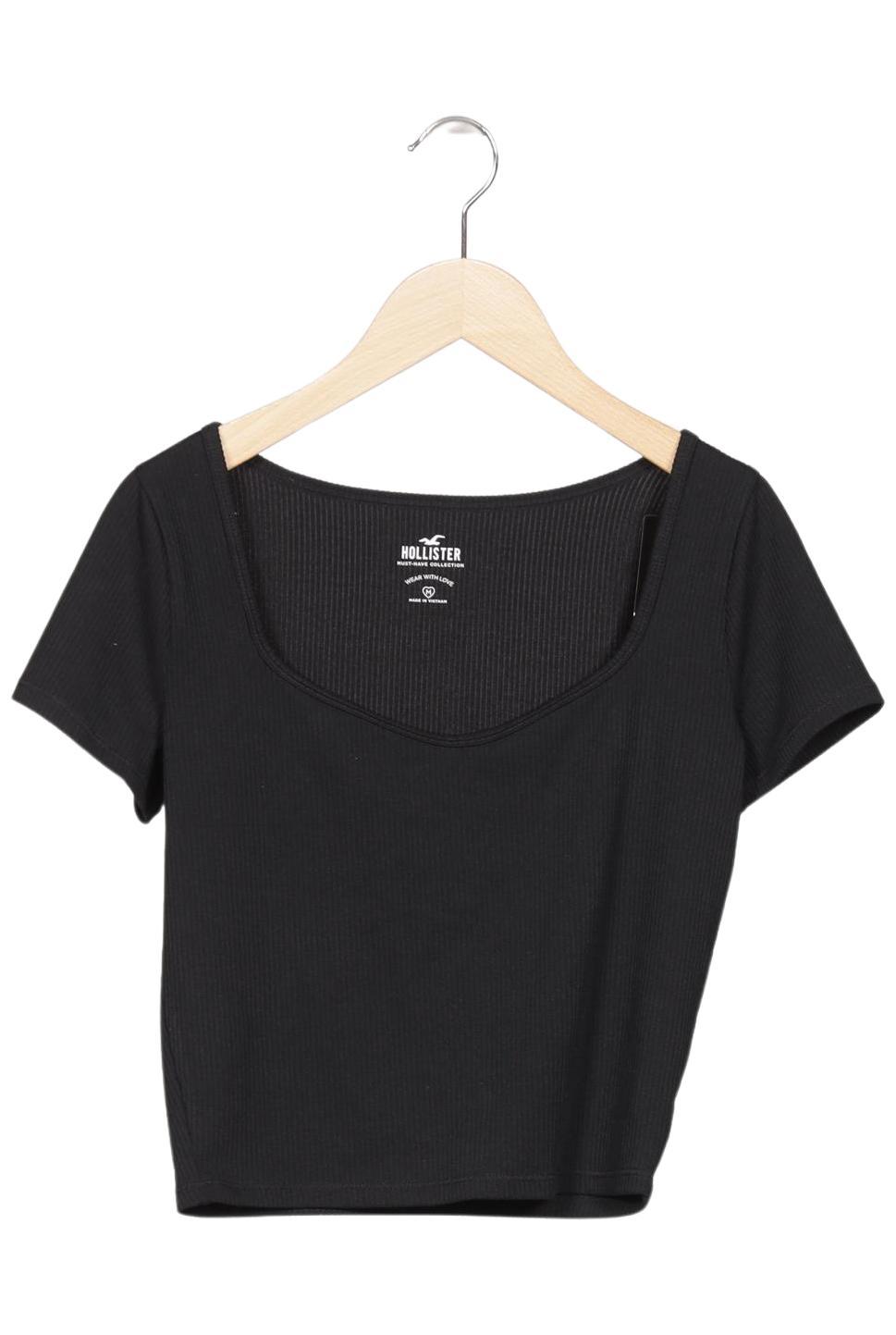 

Hollister Damen T-Shirt, schwarz, Gr. 38