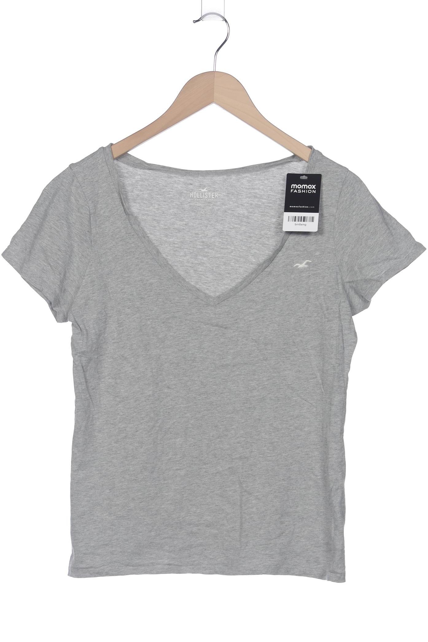 

Hollister Damen T-Shirt, grau, Gr. 44