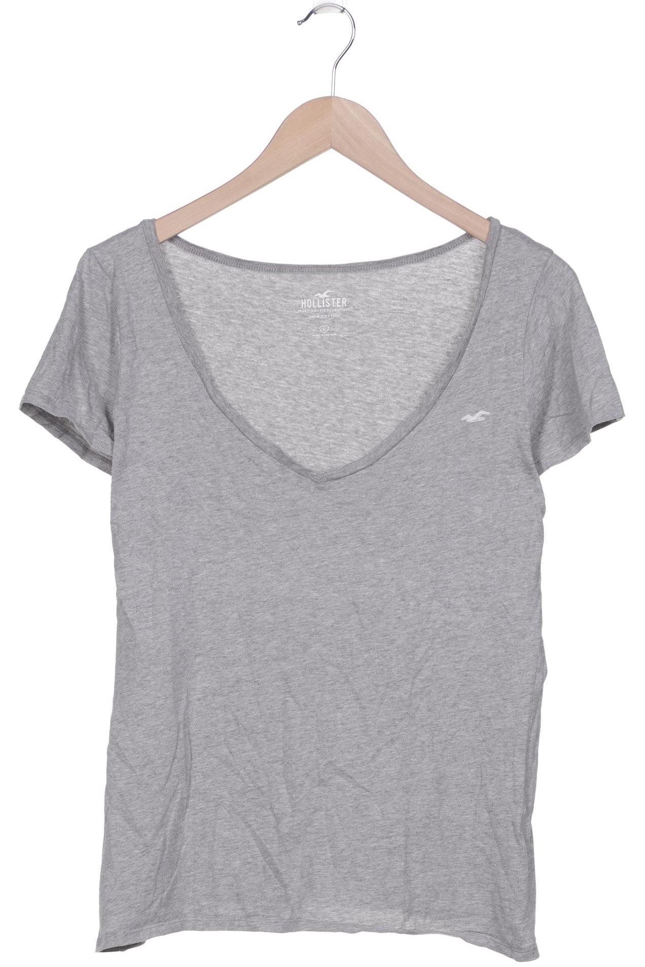 

Hollister Damen T-Shirt, grau, Gr. 42