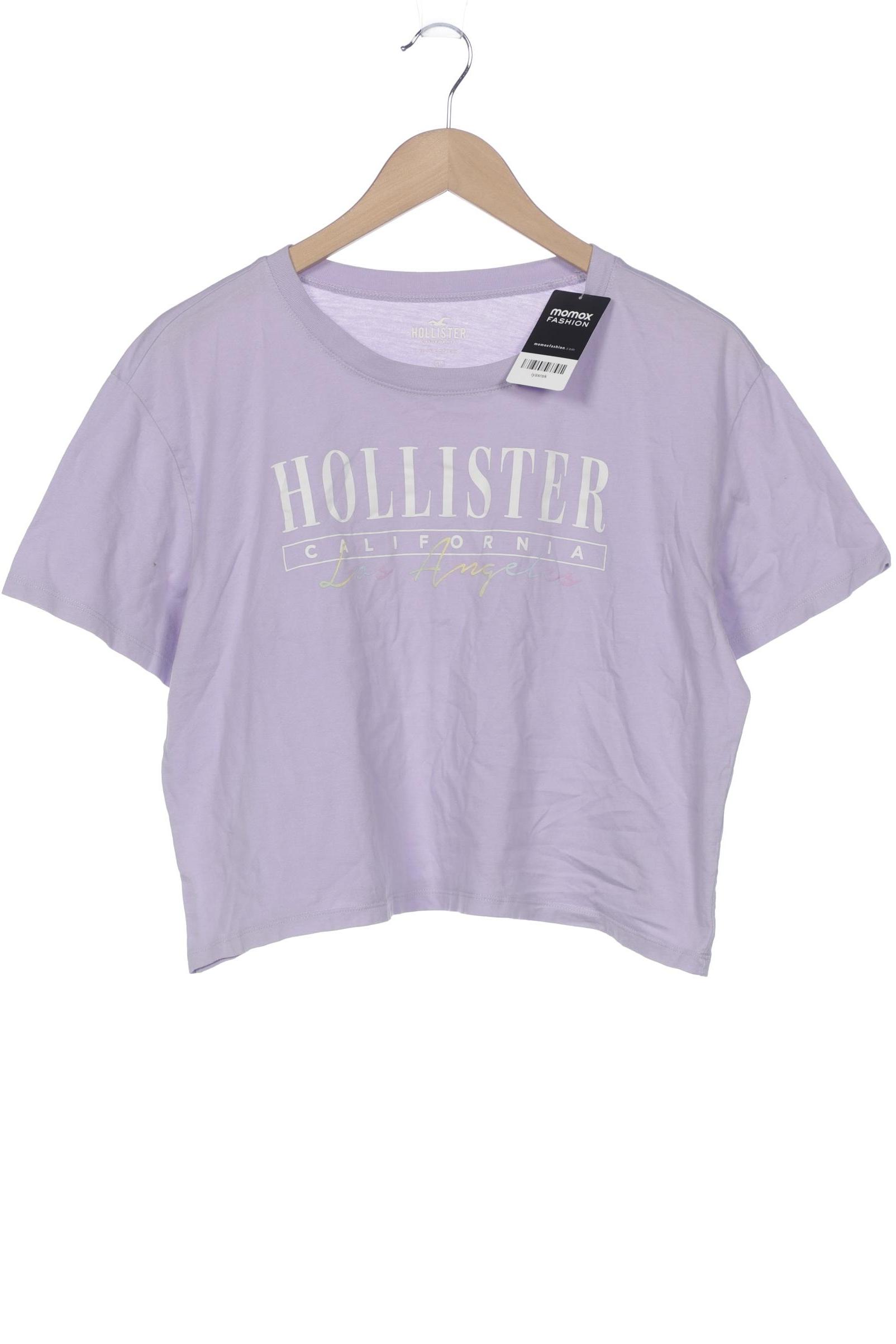 

Hollister Damen T-Shirt, flieder, Gr. 42