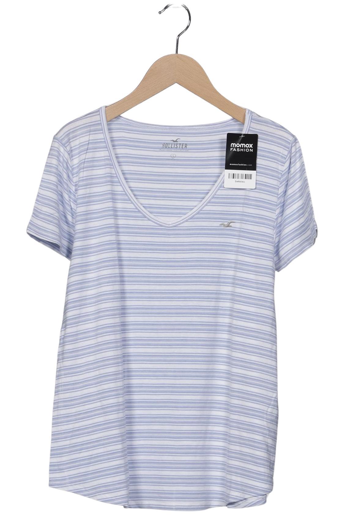 

Hollister Damen T-Shirt, hellblau, Gr. 36