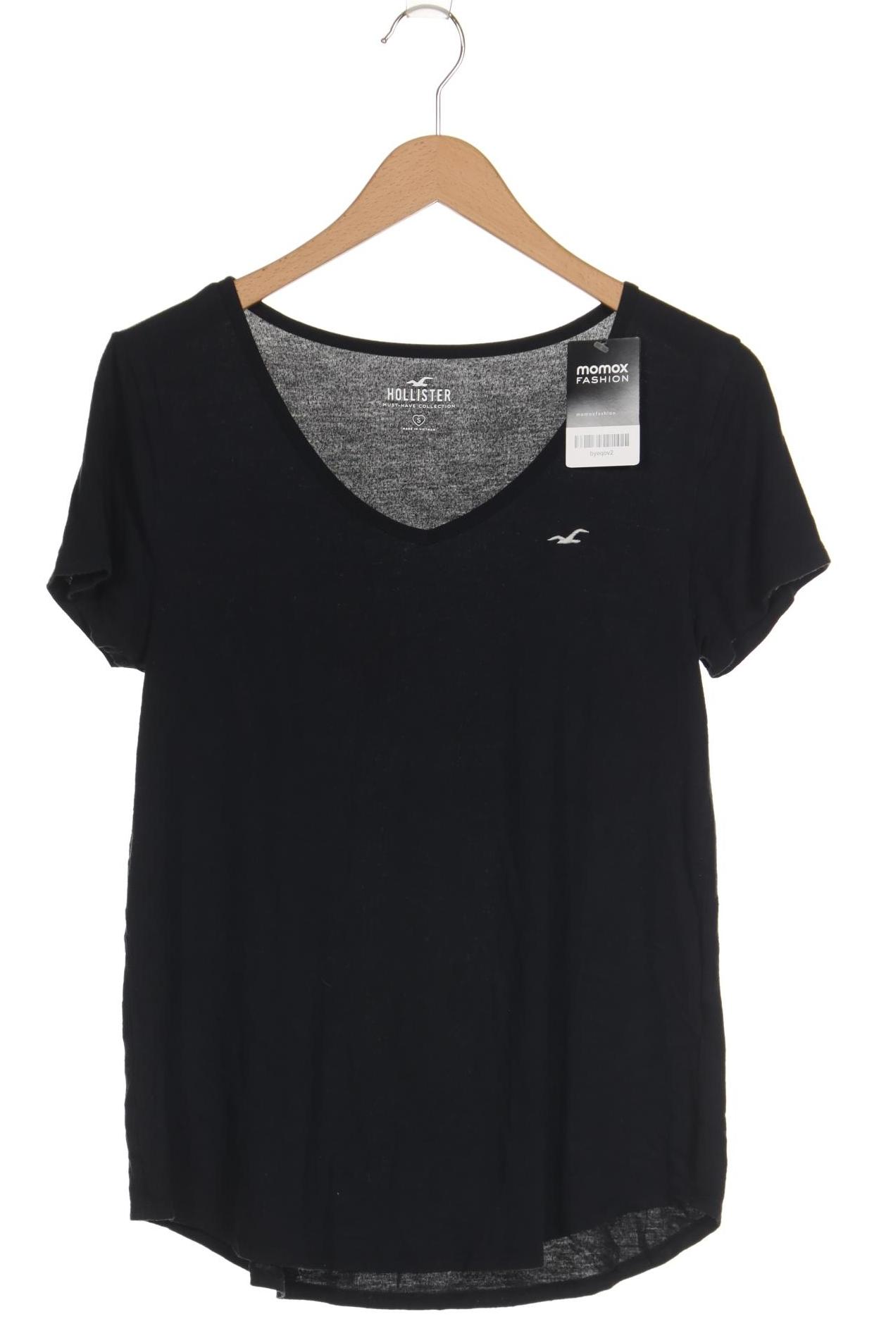 

Hollister Damen T-Shirt, schwarz, Gr. 36