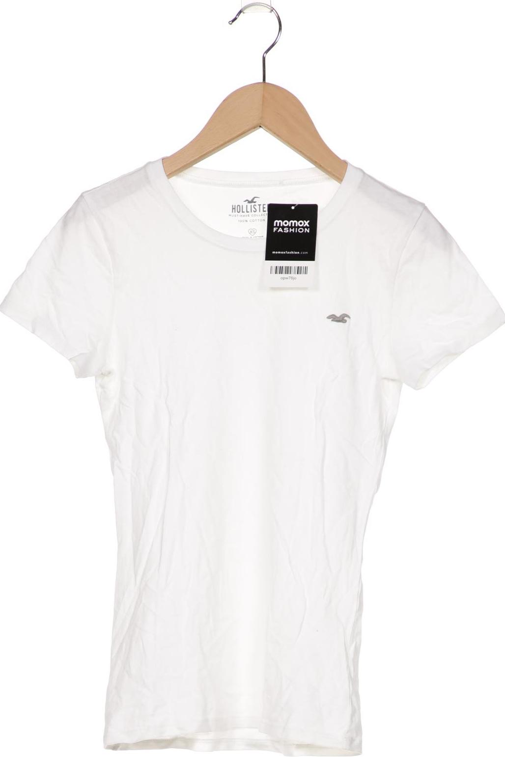

Hollister Damen T-Shirt, weiß, Gr. 34
