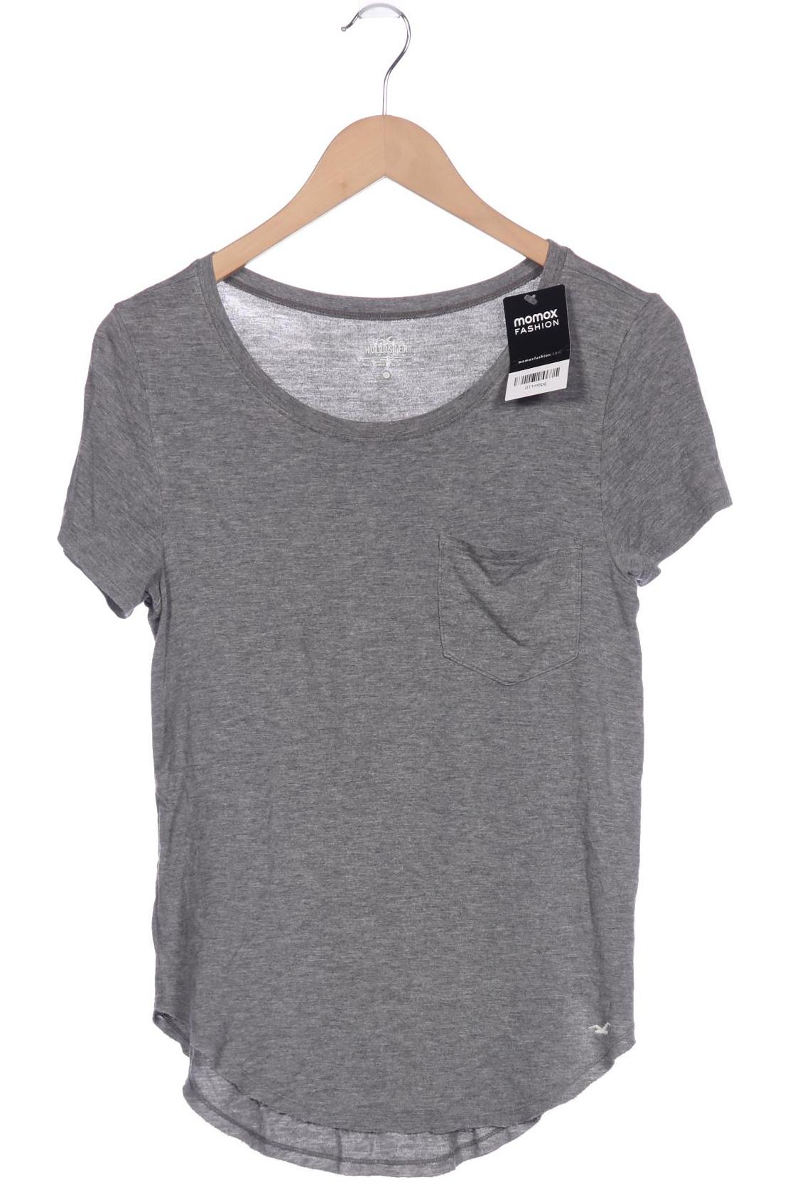 

Hollister Damen T-Shirt, grau, Gr. 34