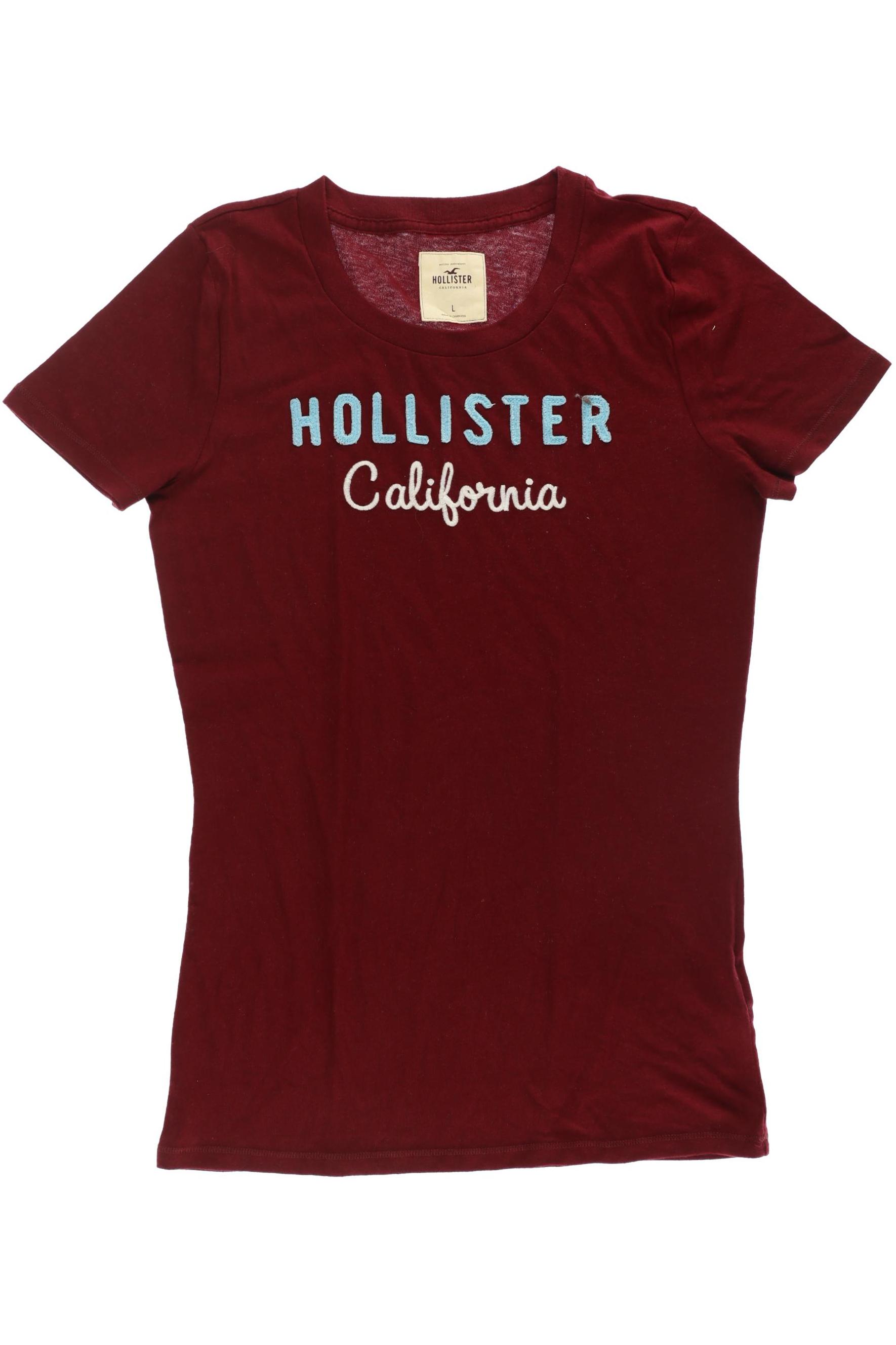 

Hollister Damen T-Shirt, rot, Gr. 42