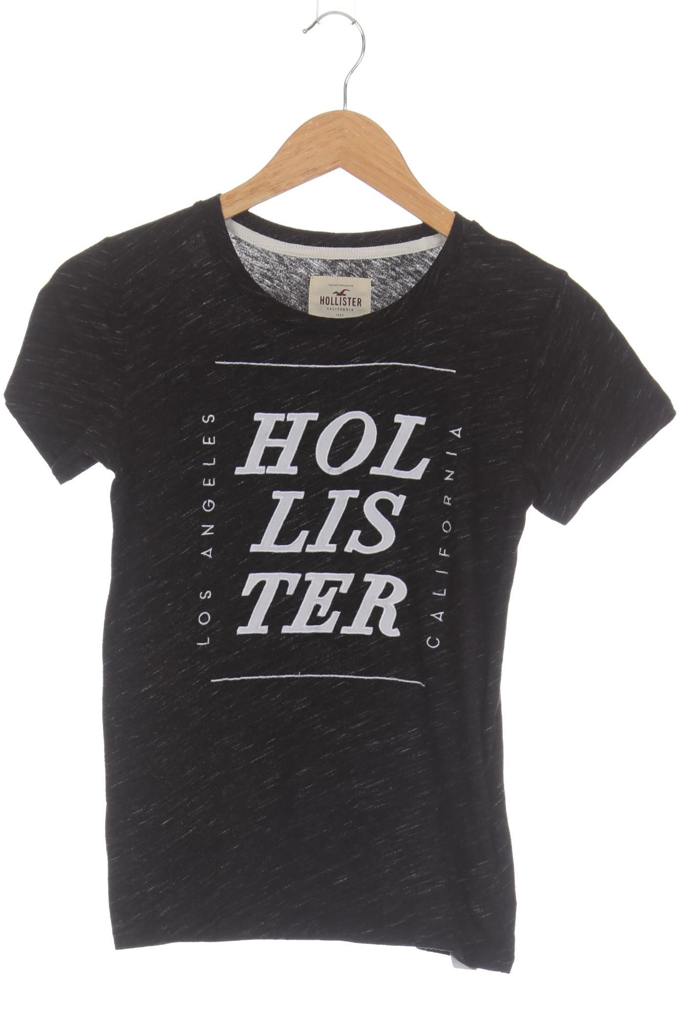 

Hollister Damen T-Shirt, schwarz, Gr.