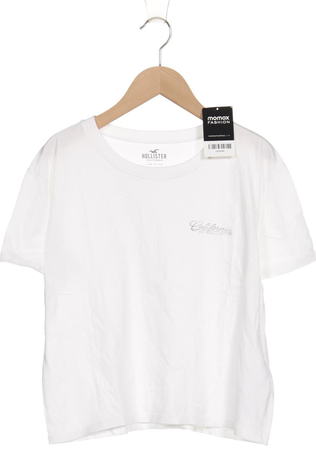 

Hollister Damen T-Shirt, weiß, Gr. 36