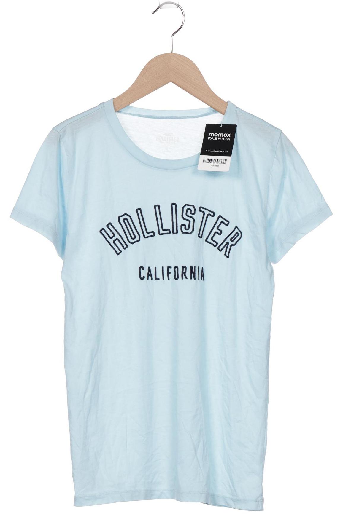 

Hollister Damen T-Shirt, hellblau