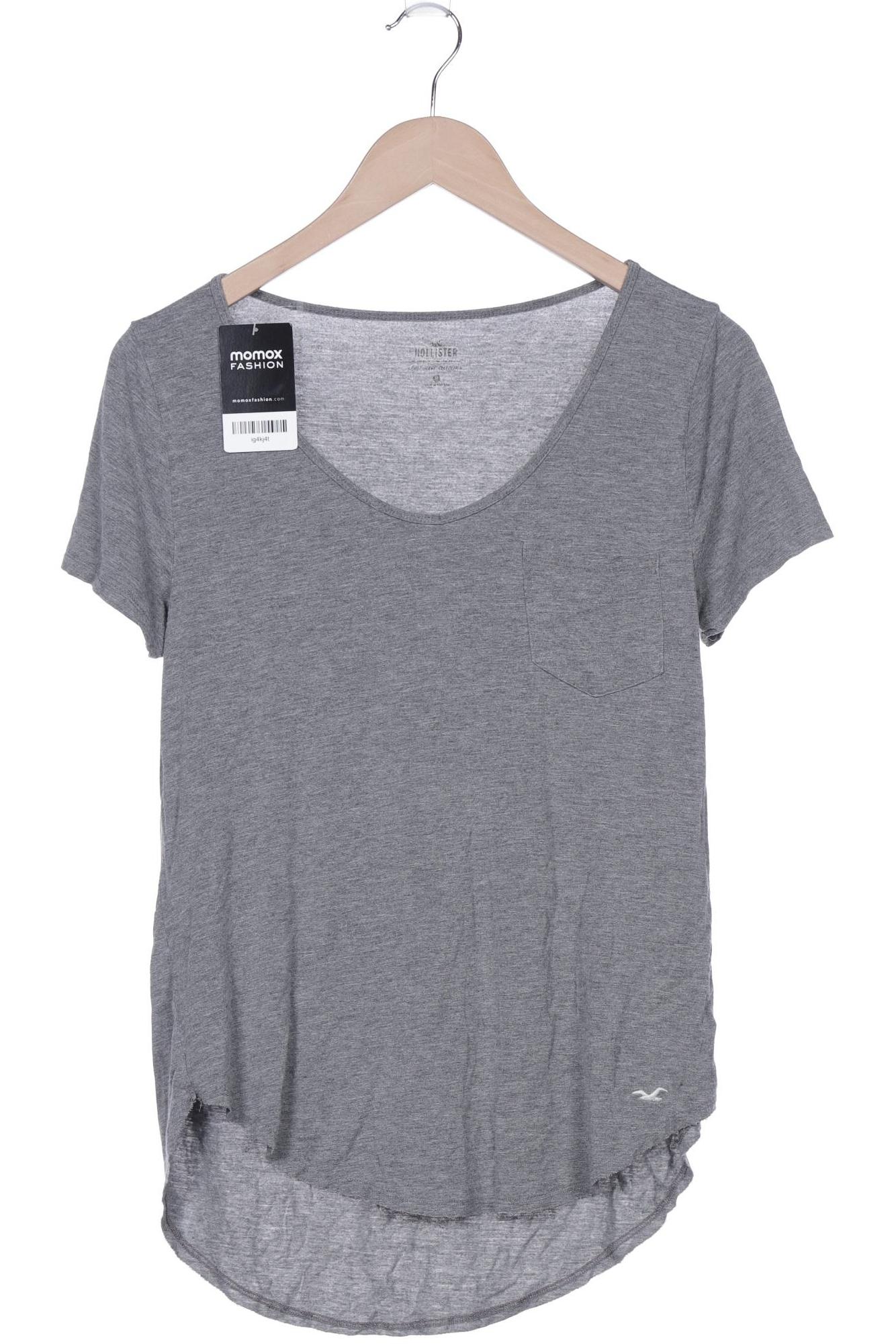 

Hollister Damen T-Shirt, grau, Gr. 36