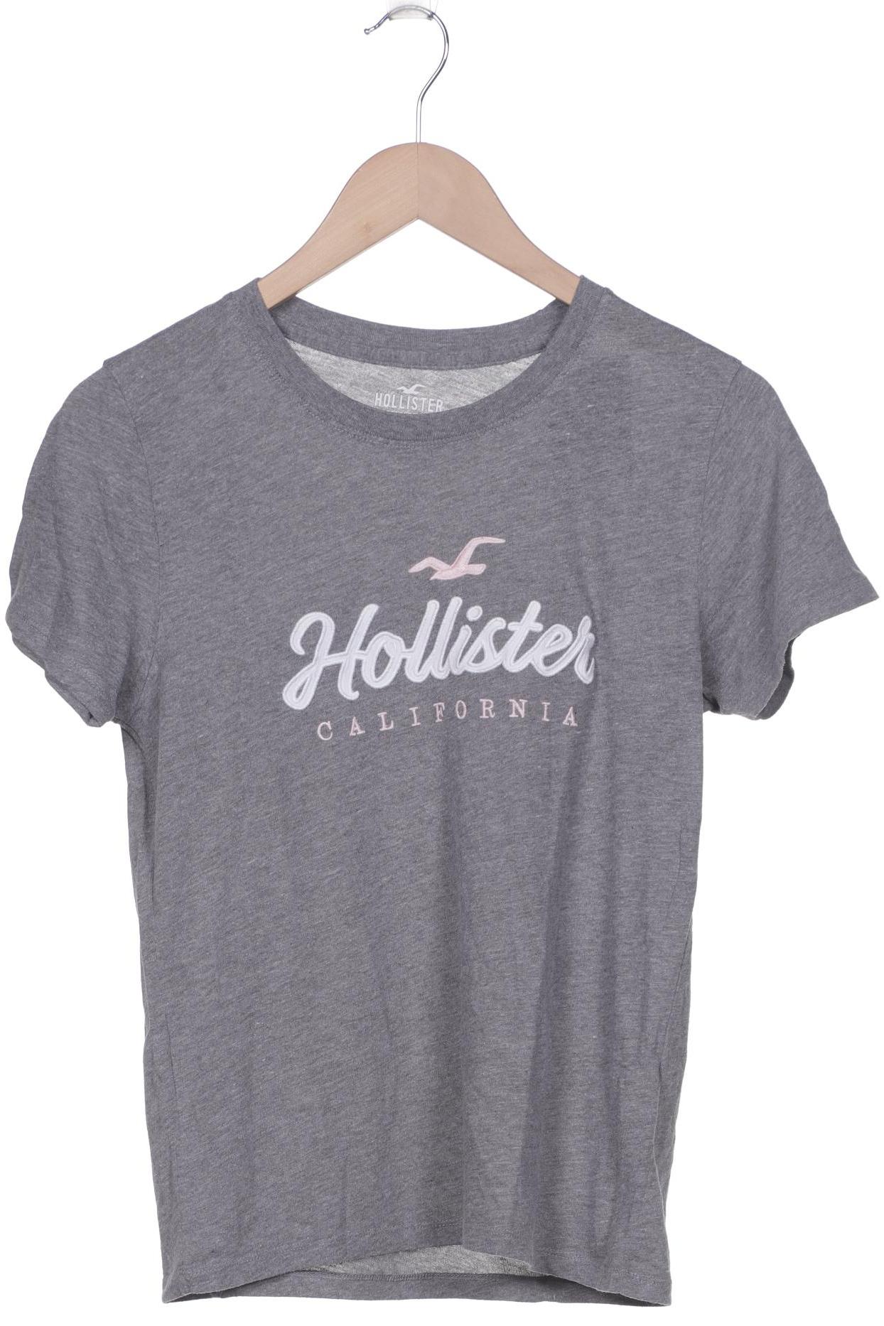 

Hollister Damen T-Shirt, grau, Gr. 36