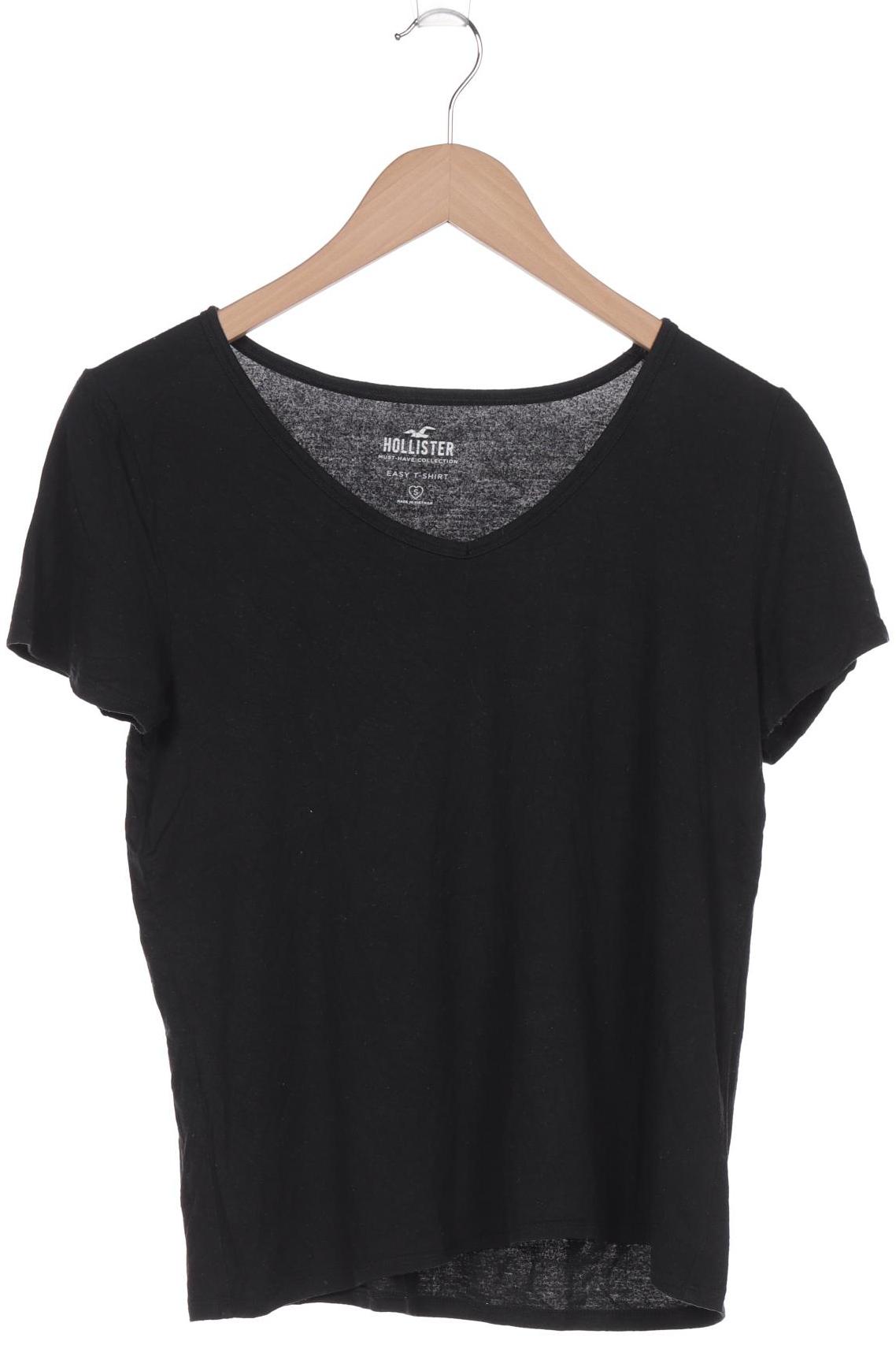 

Hollister Damen T-Shirt, schwarz