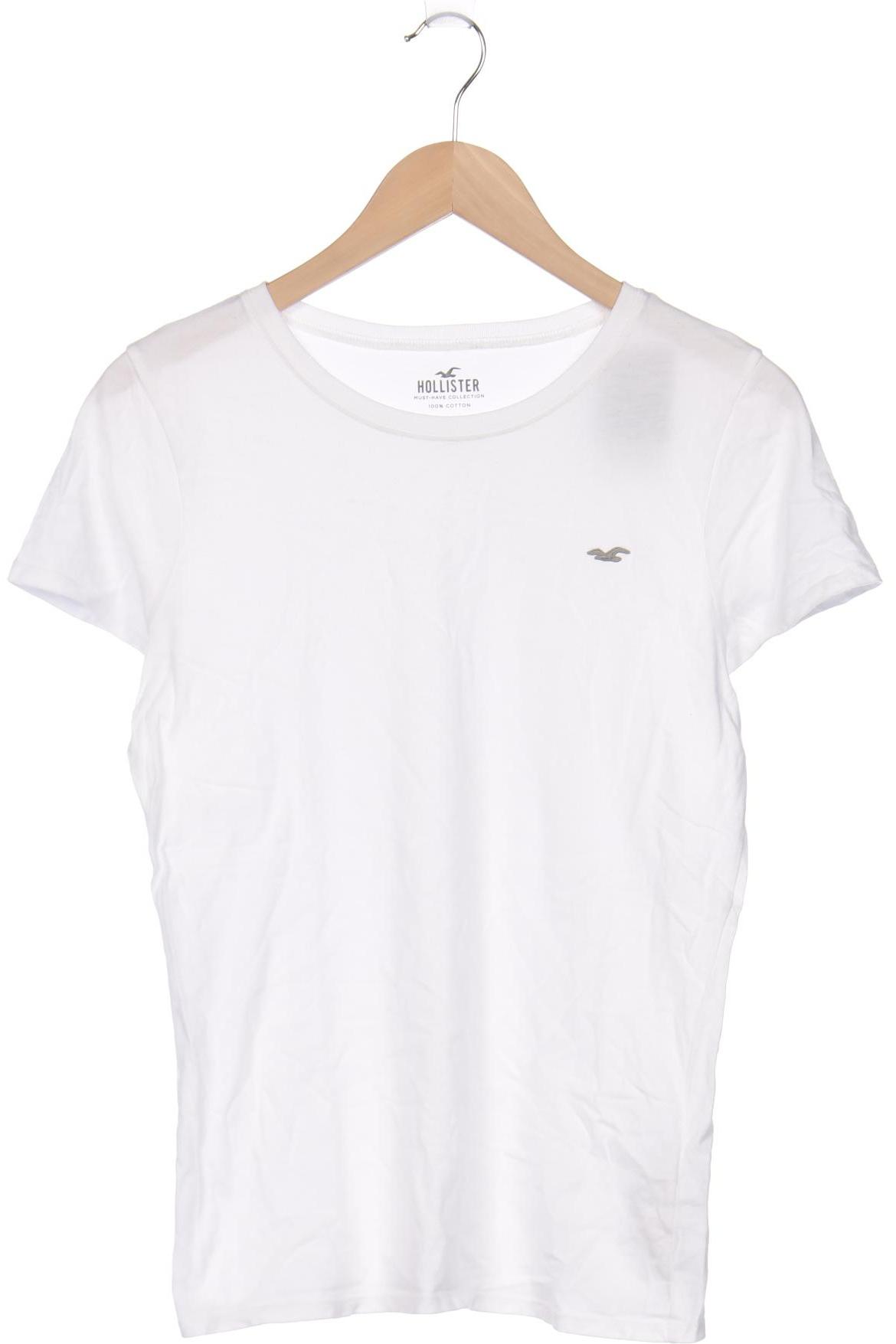 

Hollister Damen T-Shirt, weiß, Gr. 42