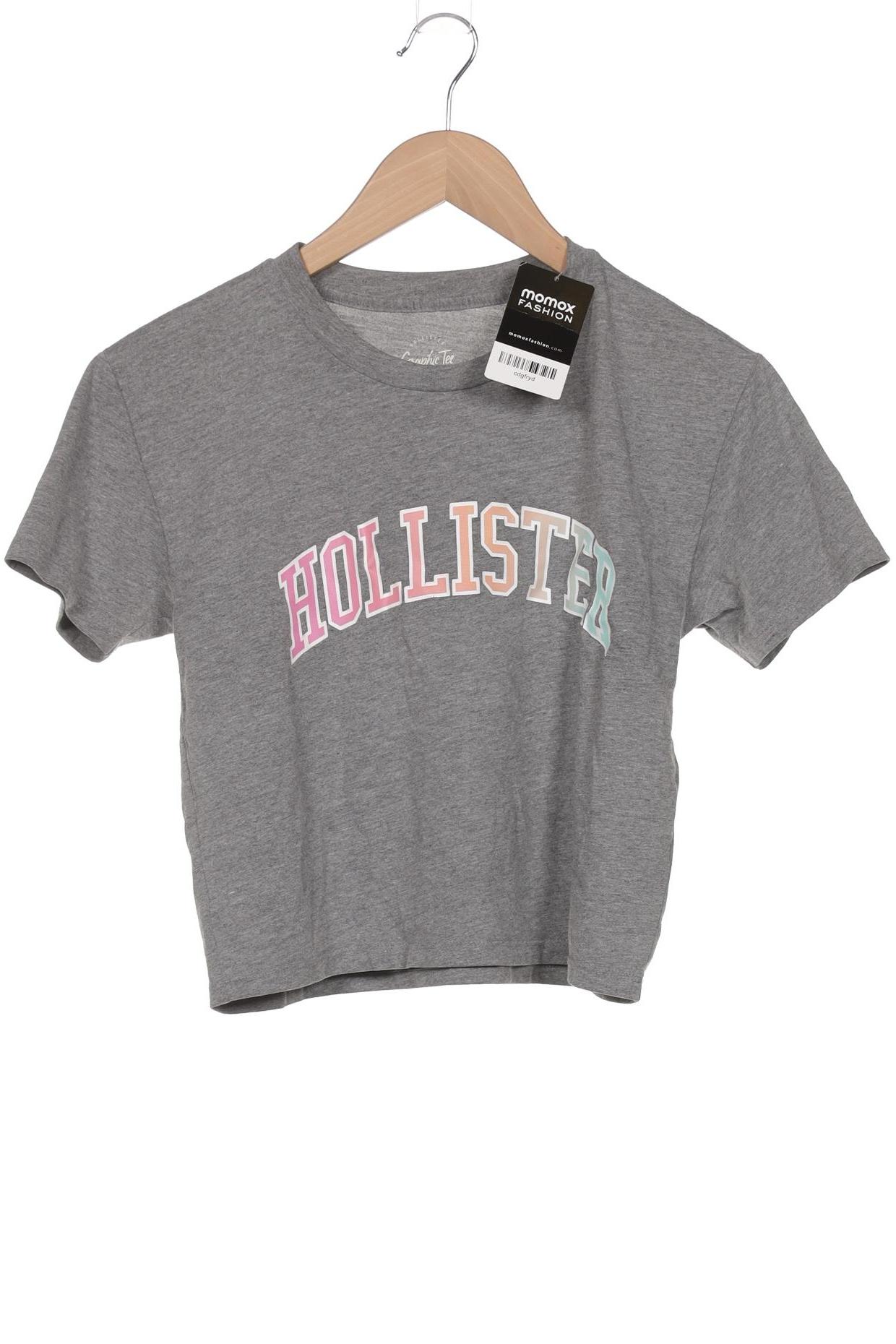 

Hollister Damen T-Shirt, grau, Gr. 34
