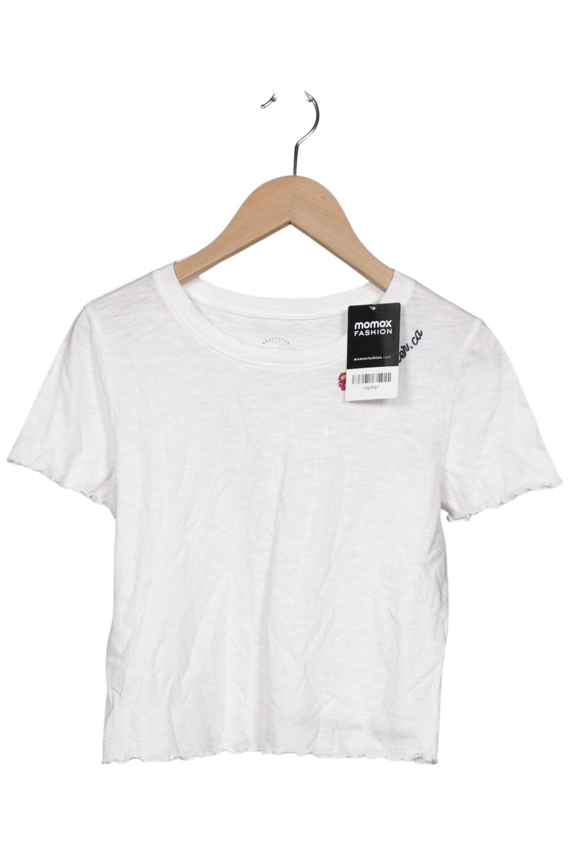 

Hollister Damen T-Shirt, weiß, Gr. 34
