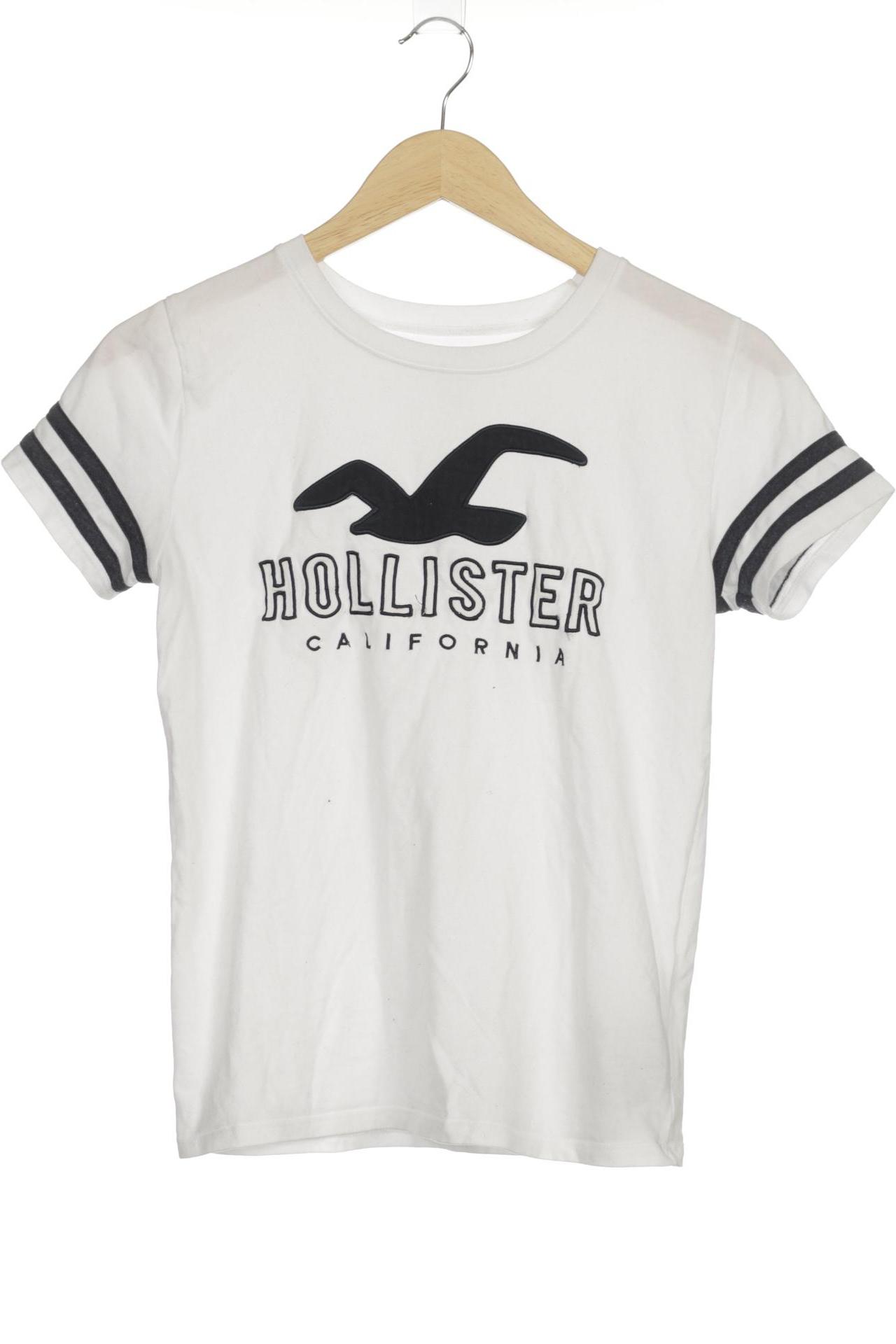 

Hollister Damen T-Shirt, weiß, Gr.