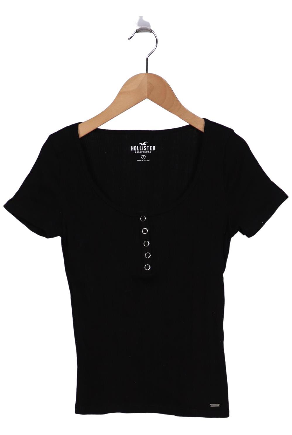 

Hollister Damen T-Shirt, schwarz, Gr. 36