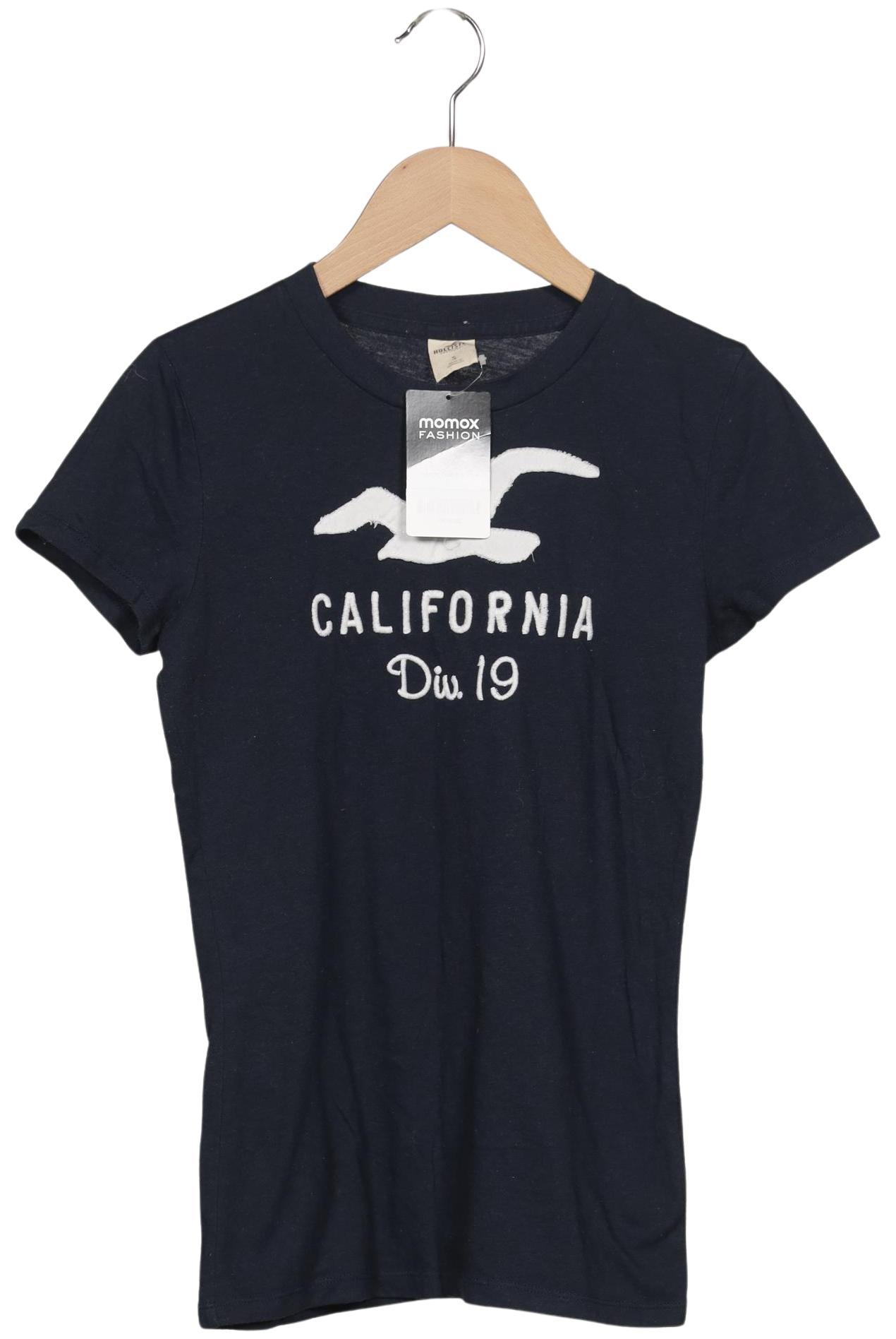 

Hollister Damen T-Shirt, marineblau, Gr. 36