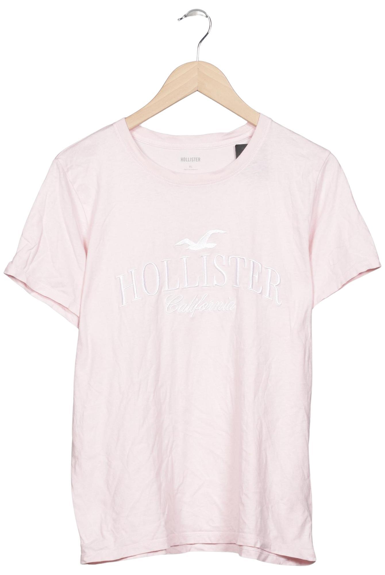 

Hollister Damen T-Shirt, pink, Gr. 44