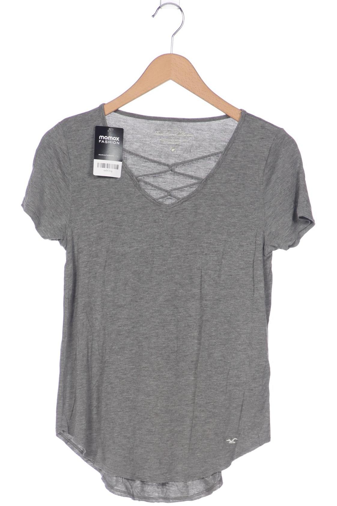 

Hollister Damen T-Shirt, grau, Gr. 36