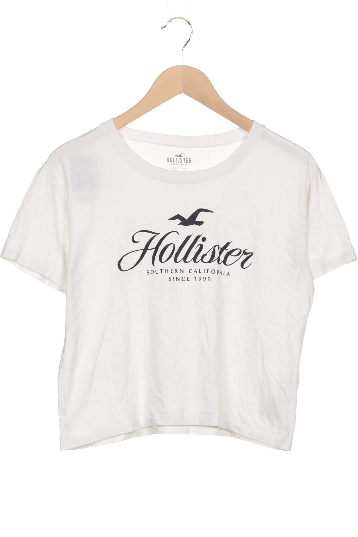 

Hollister Damen T-Shirt, weiß, Gr. 38