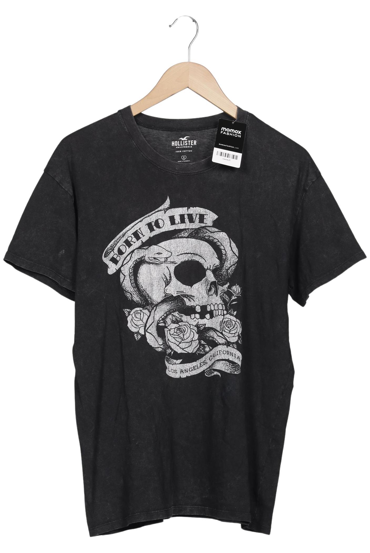 

Hollister Damen T-Shirt, schwarz, Gr. 36