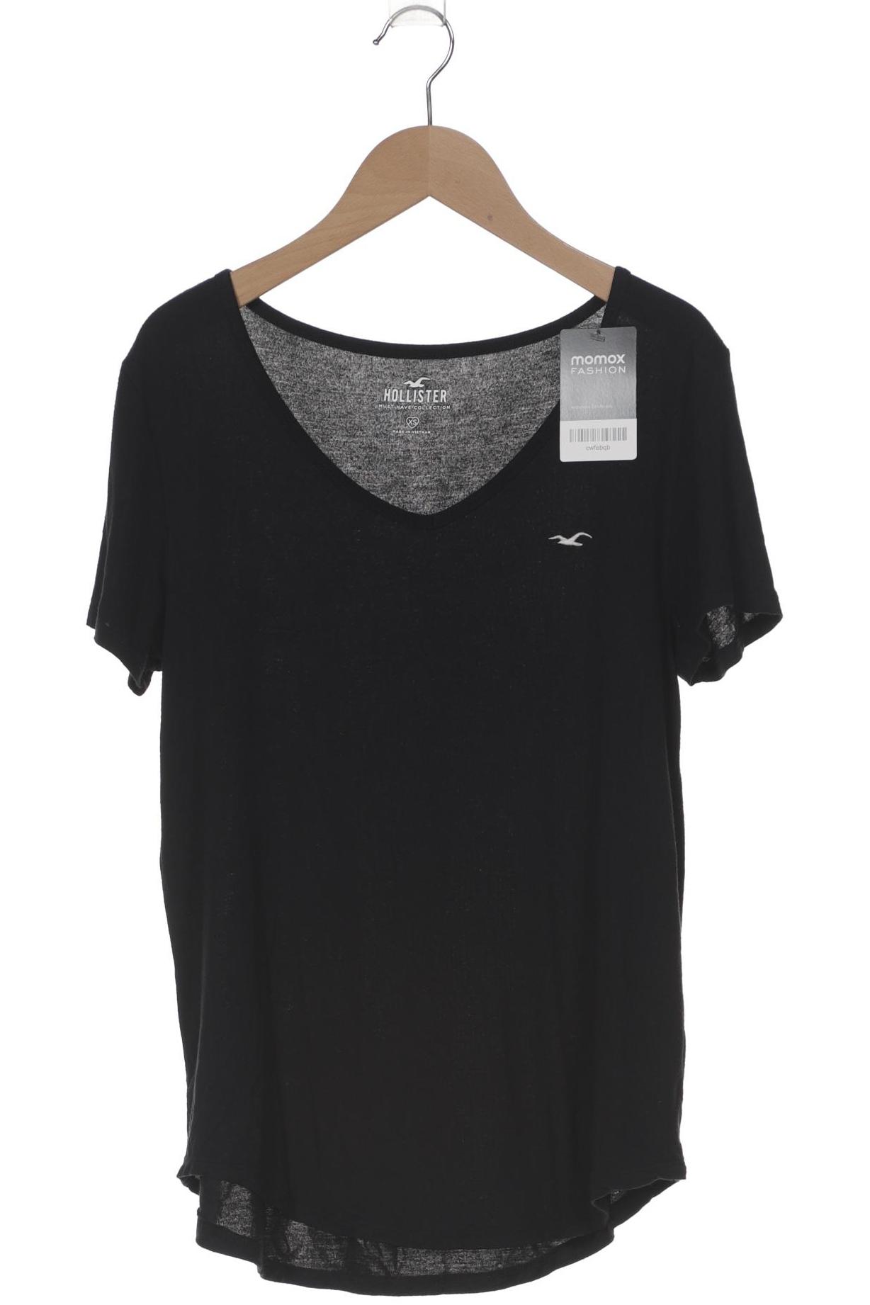 

Hollister Damen T-Shirt, schwarz, Gr. 34