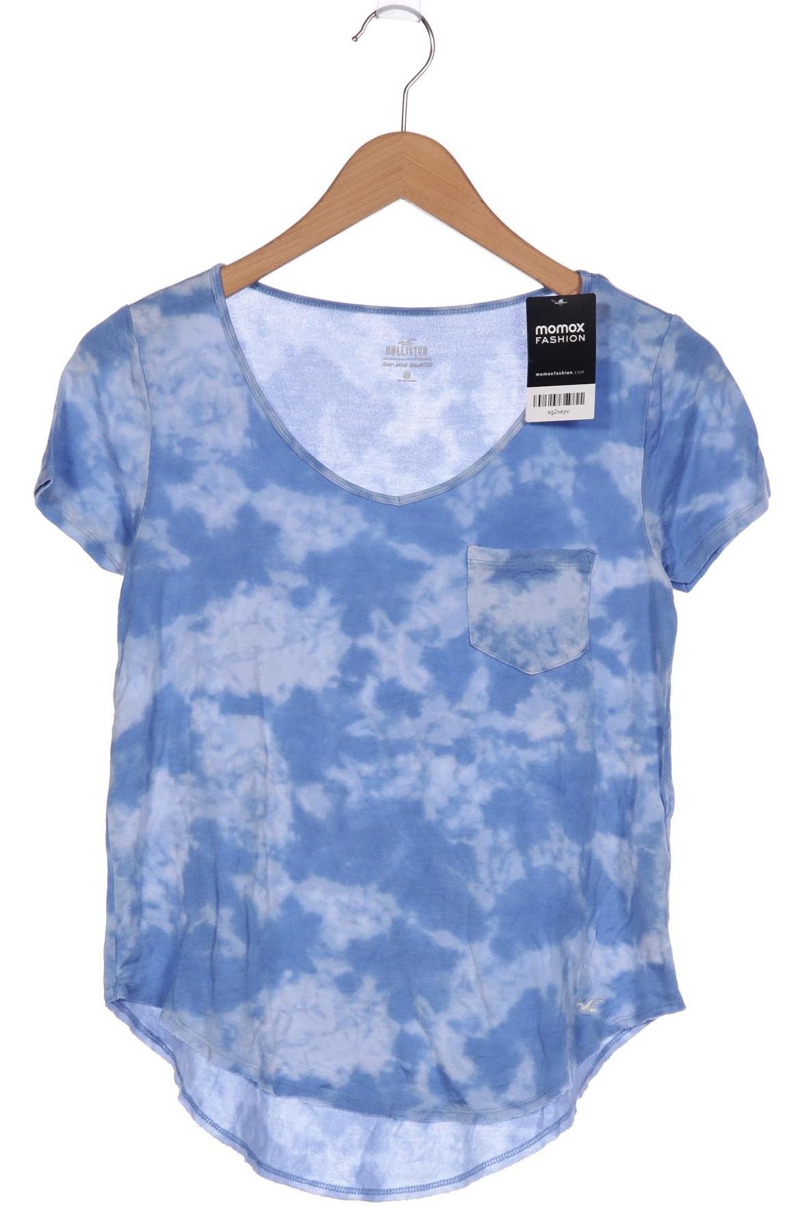 

Hollister Damen T-Shirt, blau, Gr. 34