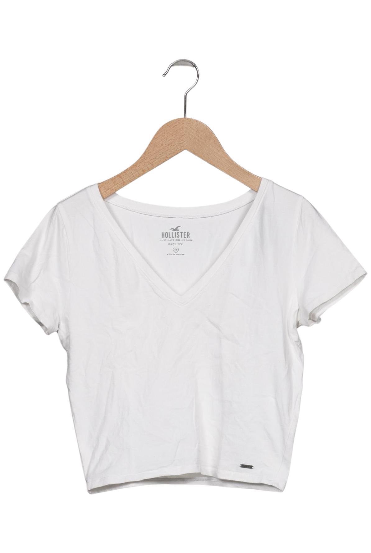 

Hollister Damen T-Shirt, weiß, Gr. 38