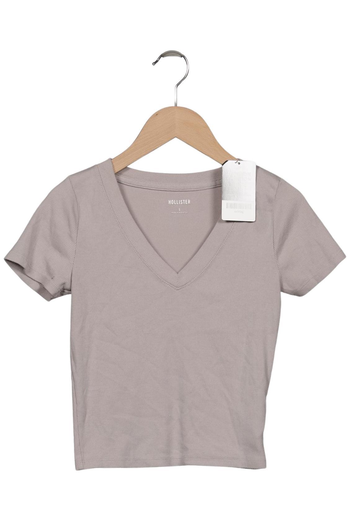 

Hollister Damen T-Shirt, beige, Gr. 36
