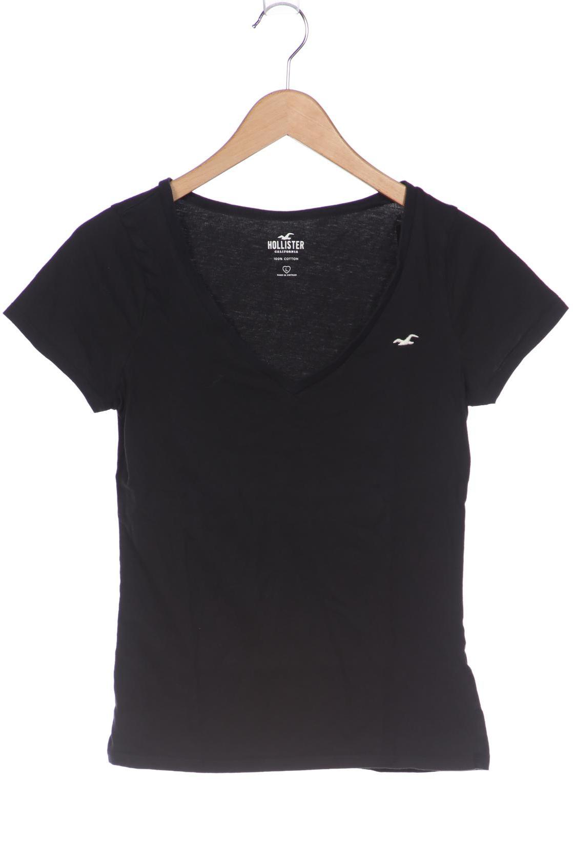 

Hollister Damen T-Shirt, schwarz