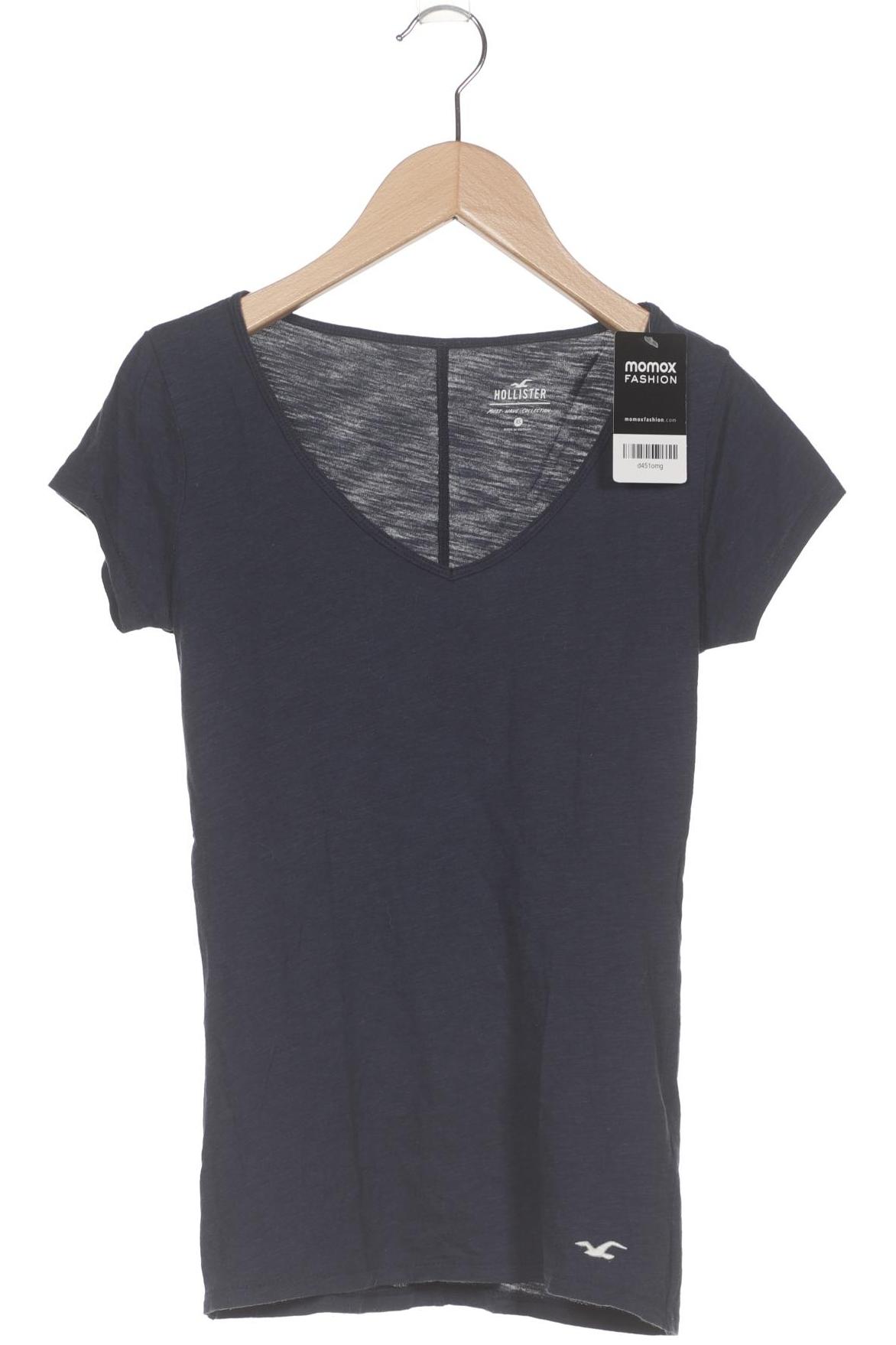 

Hollister Damen T-Shirt, marineblau, Gr. 34