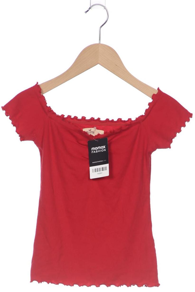 

Hollister Damen T-Shirt, rot, Gr. 36