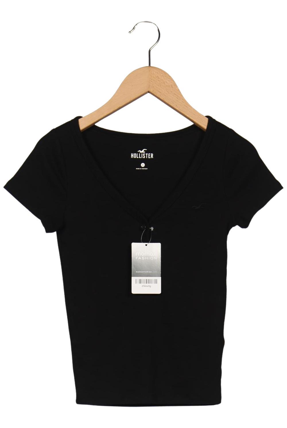 

Hollister Damen T-Shirt, schwarz, Gr. 34