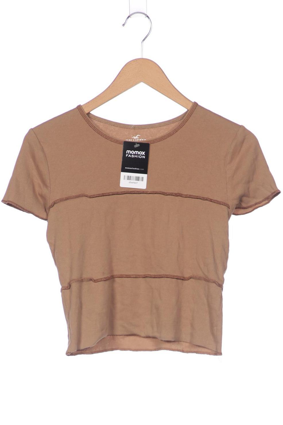 

Hollister Damen T-Shirt, braun, Gr. 38