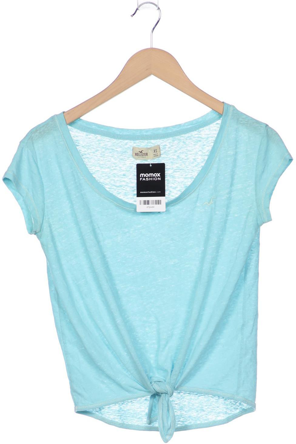 

Hollister Damen T-Shirt, hellblau, Gr. 34