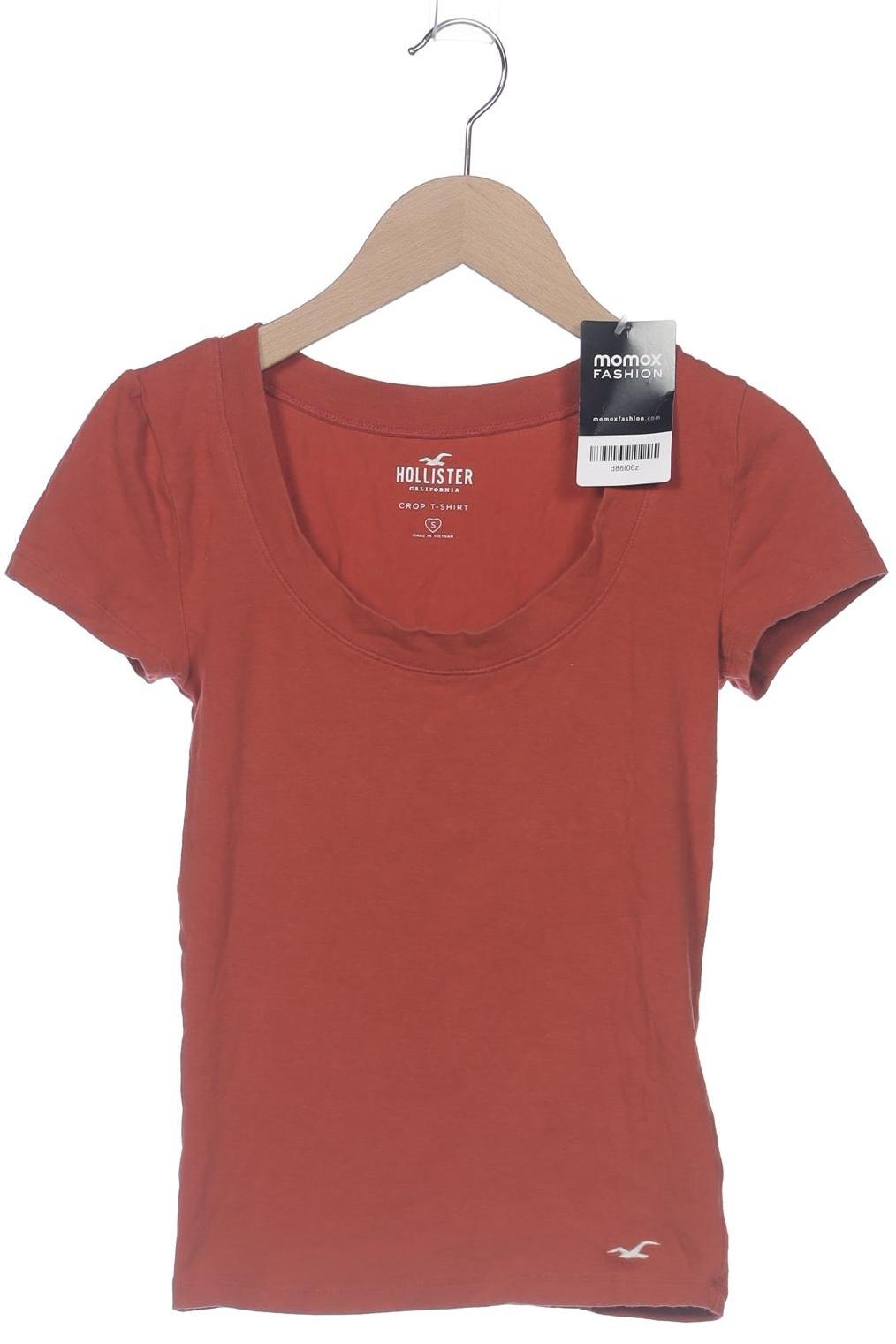 

Hollister Damen T-Shirt, rot, Gr. 36