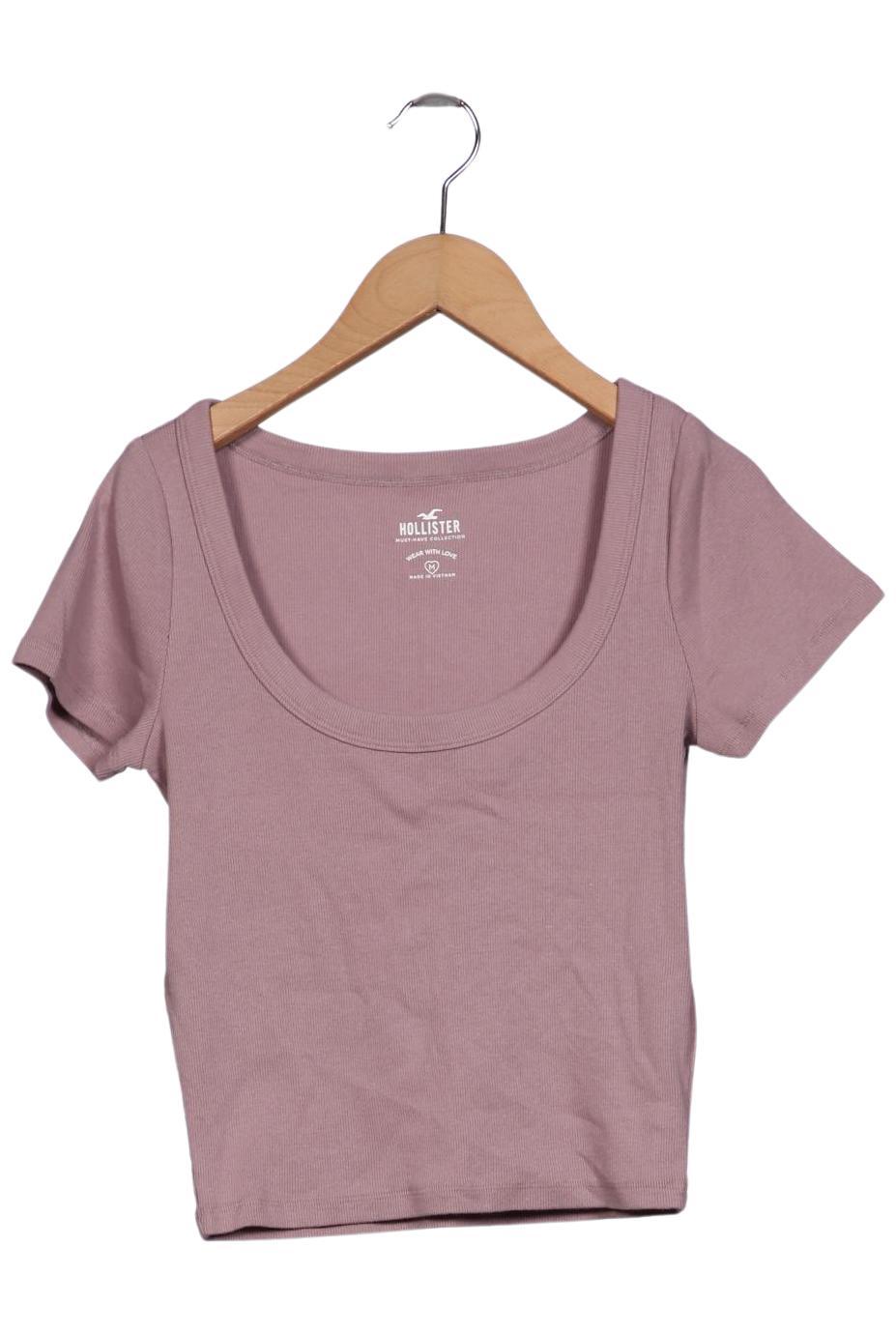

Hollister Damen T-Shirt, pink, Gr. 38
