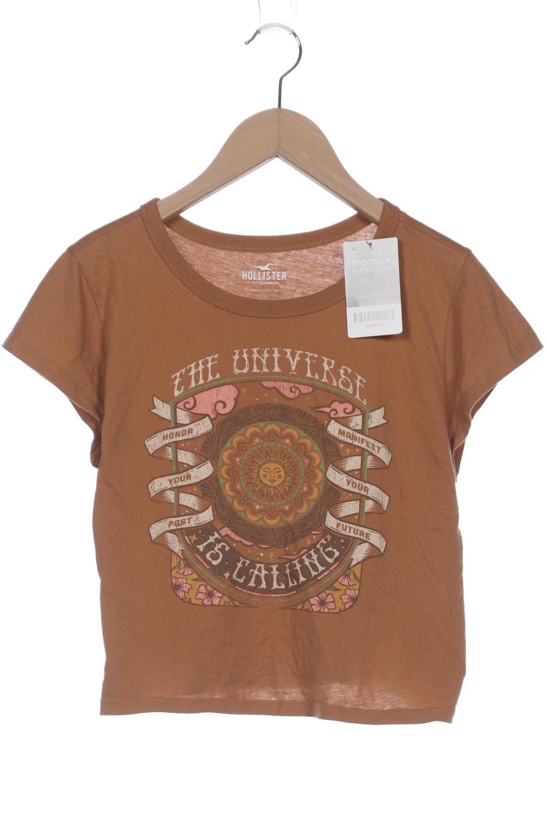 

Hollister Damen T-Shirt, braun, Gr. 36
