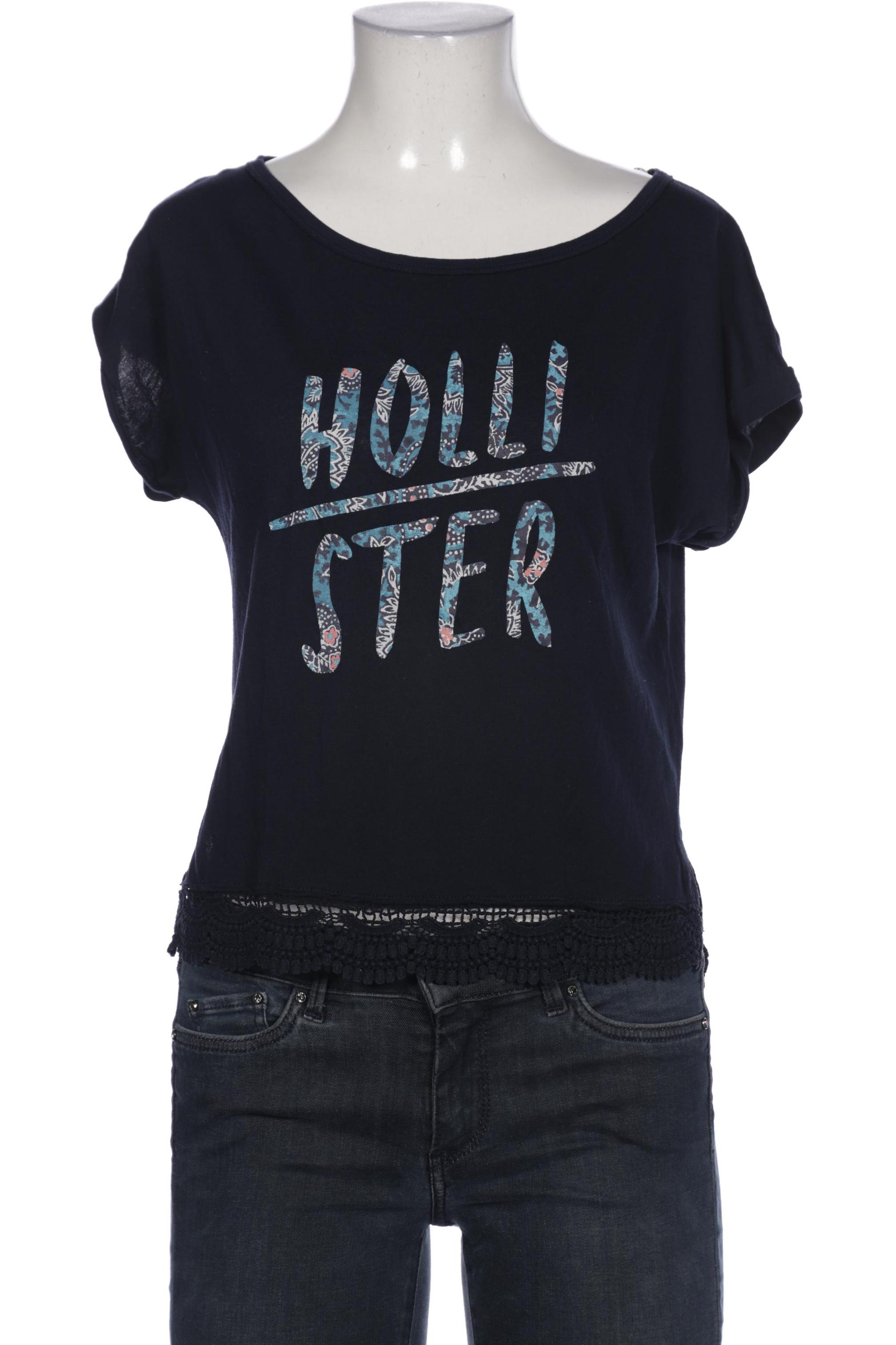

Hollister Damen T-Shirt, marineblau