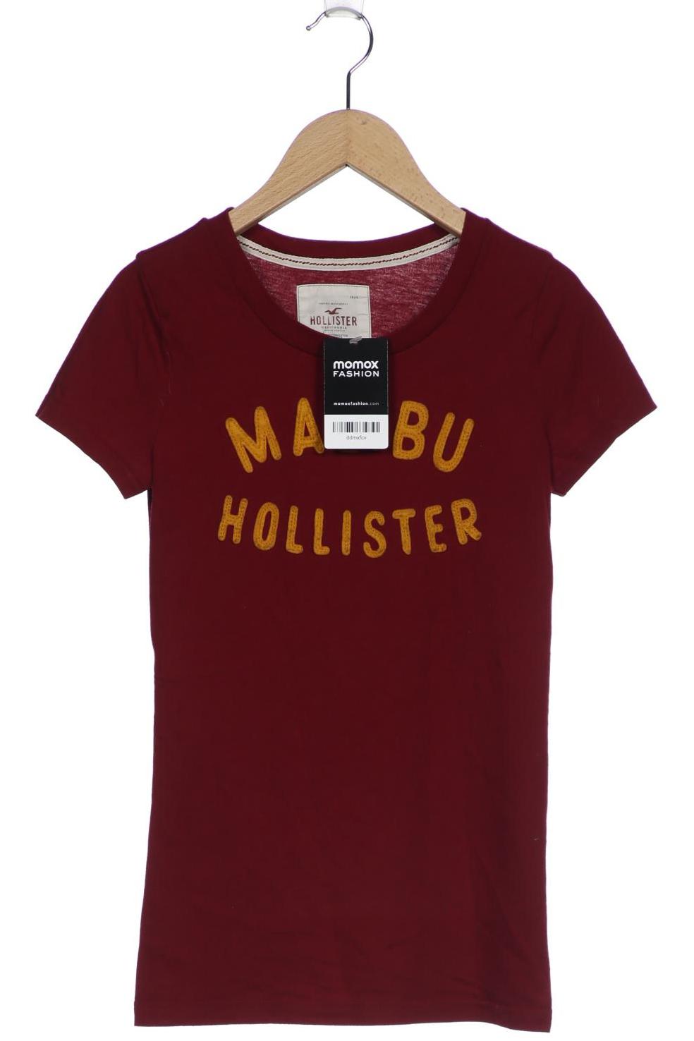 

Hollister Damen T-Shirt, bordeaux