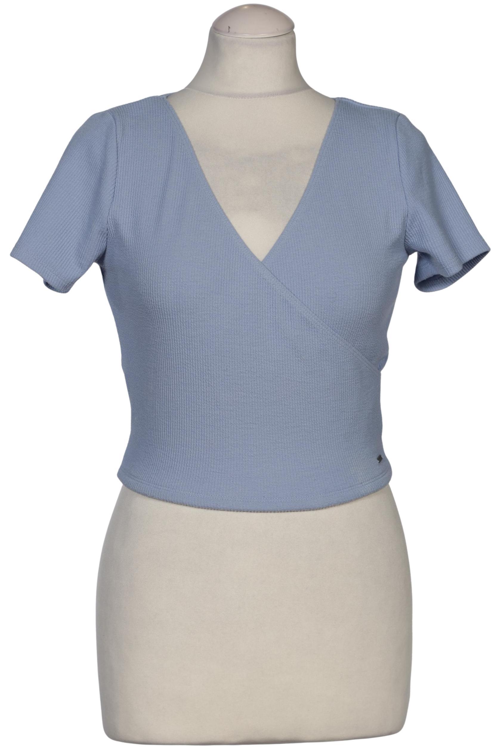 

Hollister Damen T-Shirt, hellblau, Gr. 38