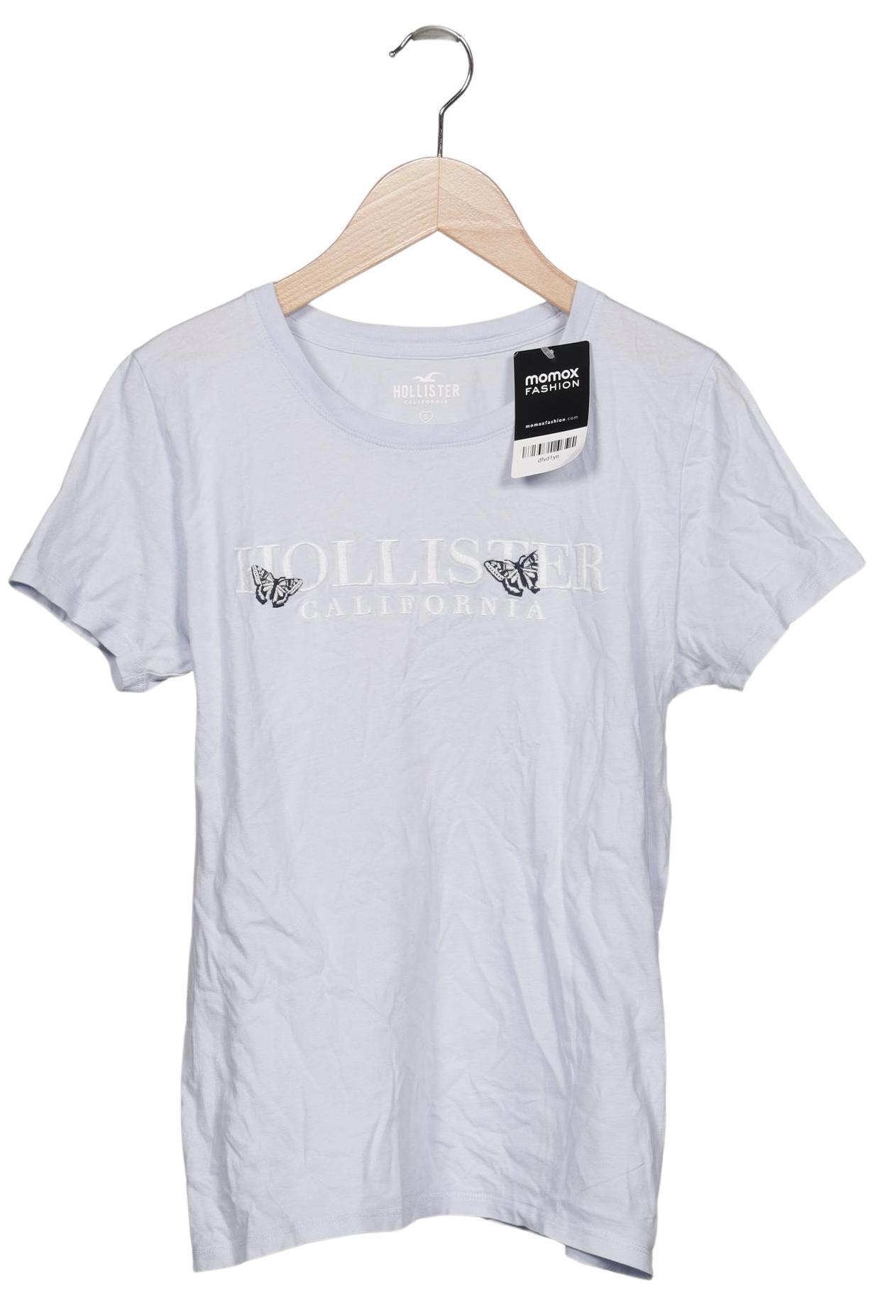 

Hollister Damen T-Shirt, hellblau, Gr. 36