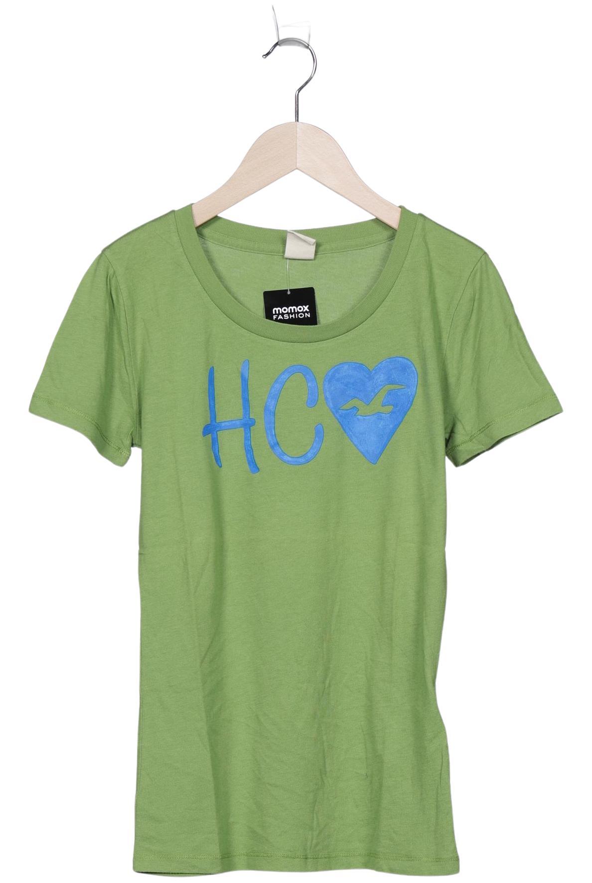 

Hollister Damen T-Shirt, hellgrün, Gr. 38