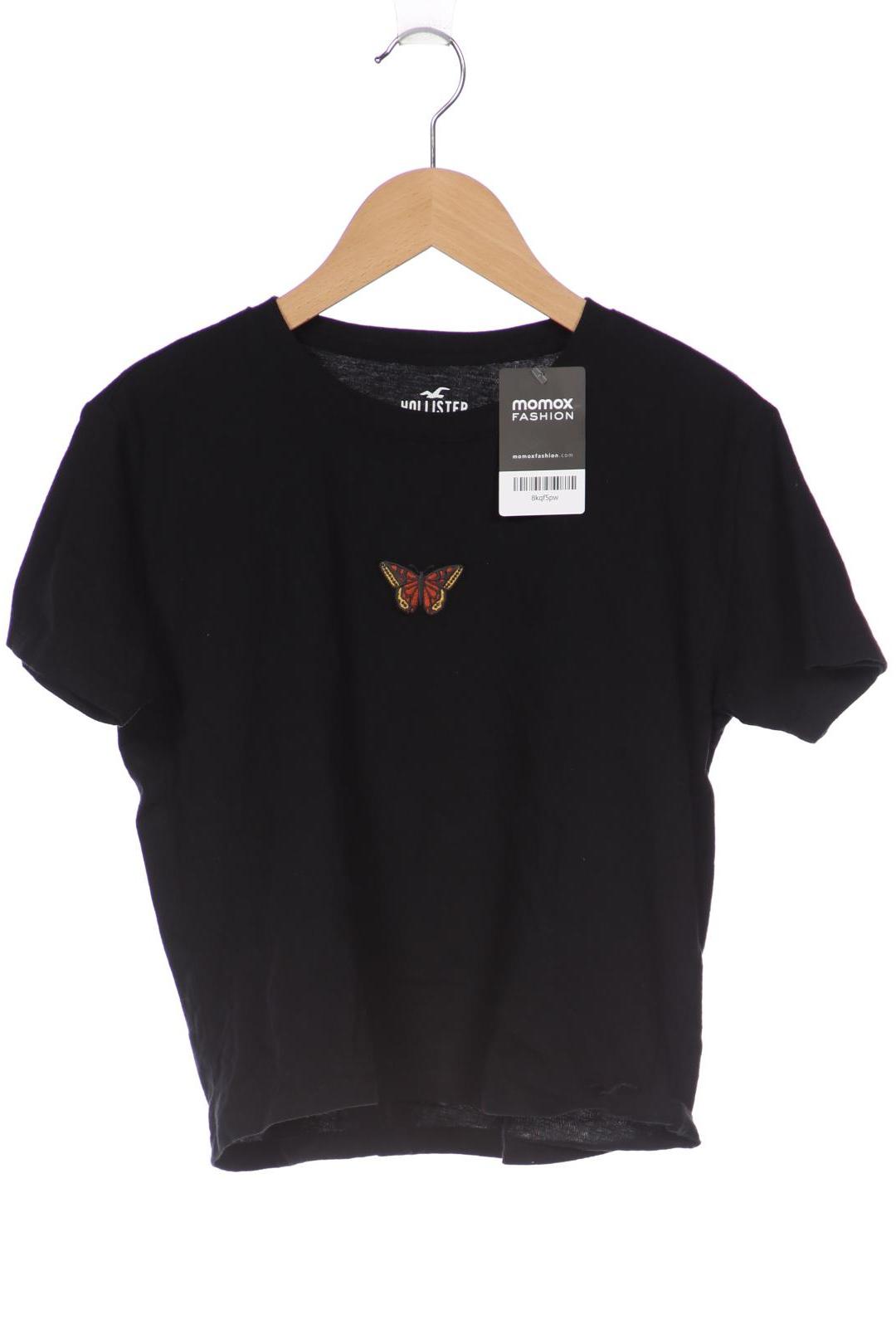 

Hollister Damen T-Shirt, schwarz