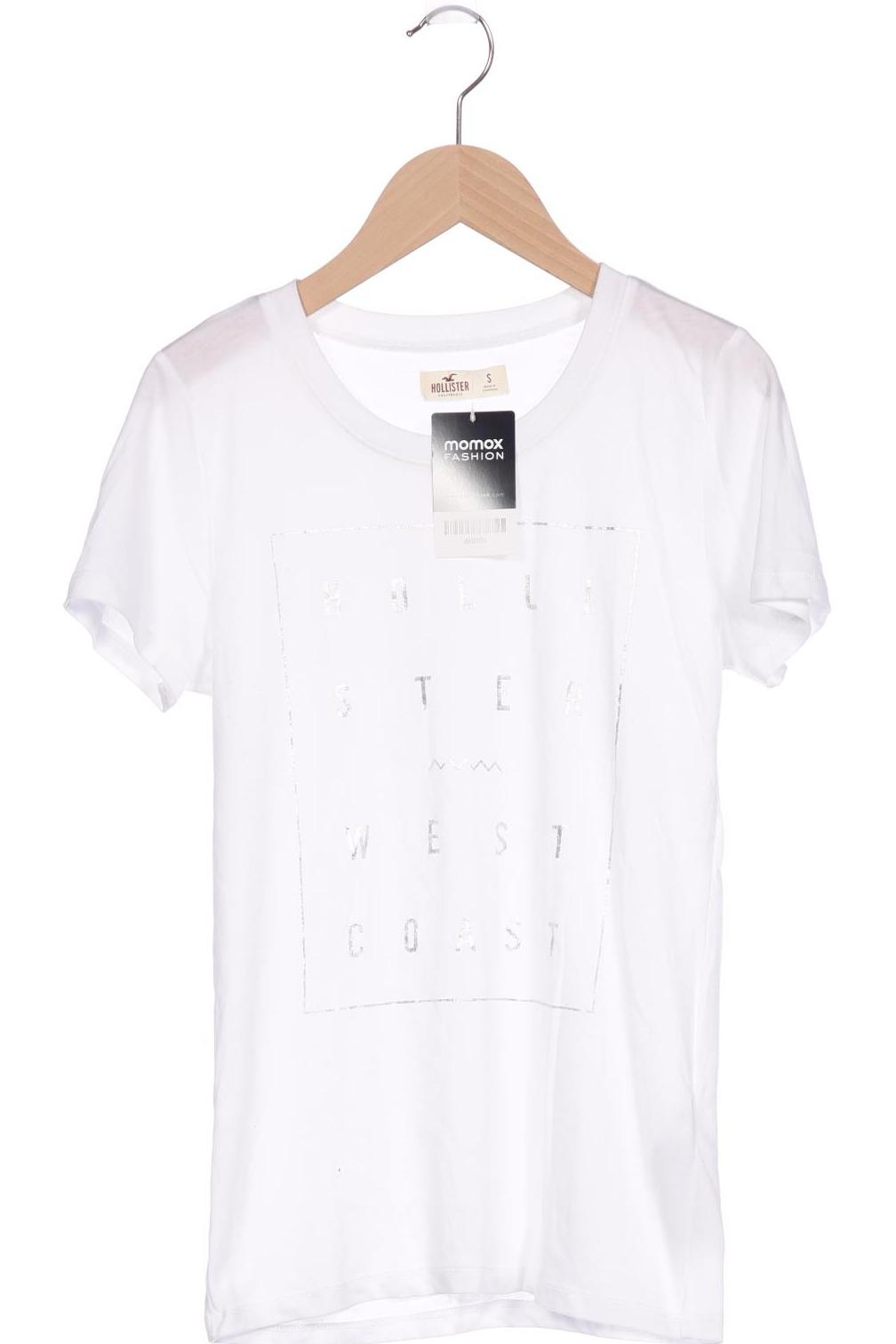 

Hollister Damen T-Shirt, weiß, Gr. 36
