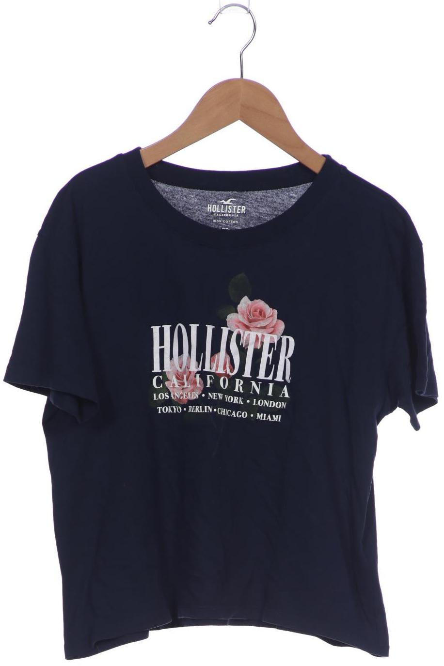 

Hollister Damen T-Shirt, marineblau, Gr. 36