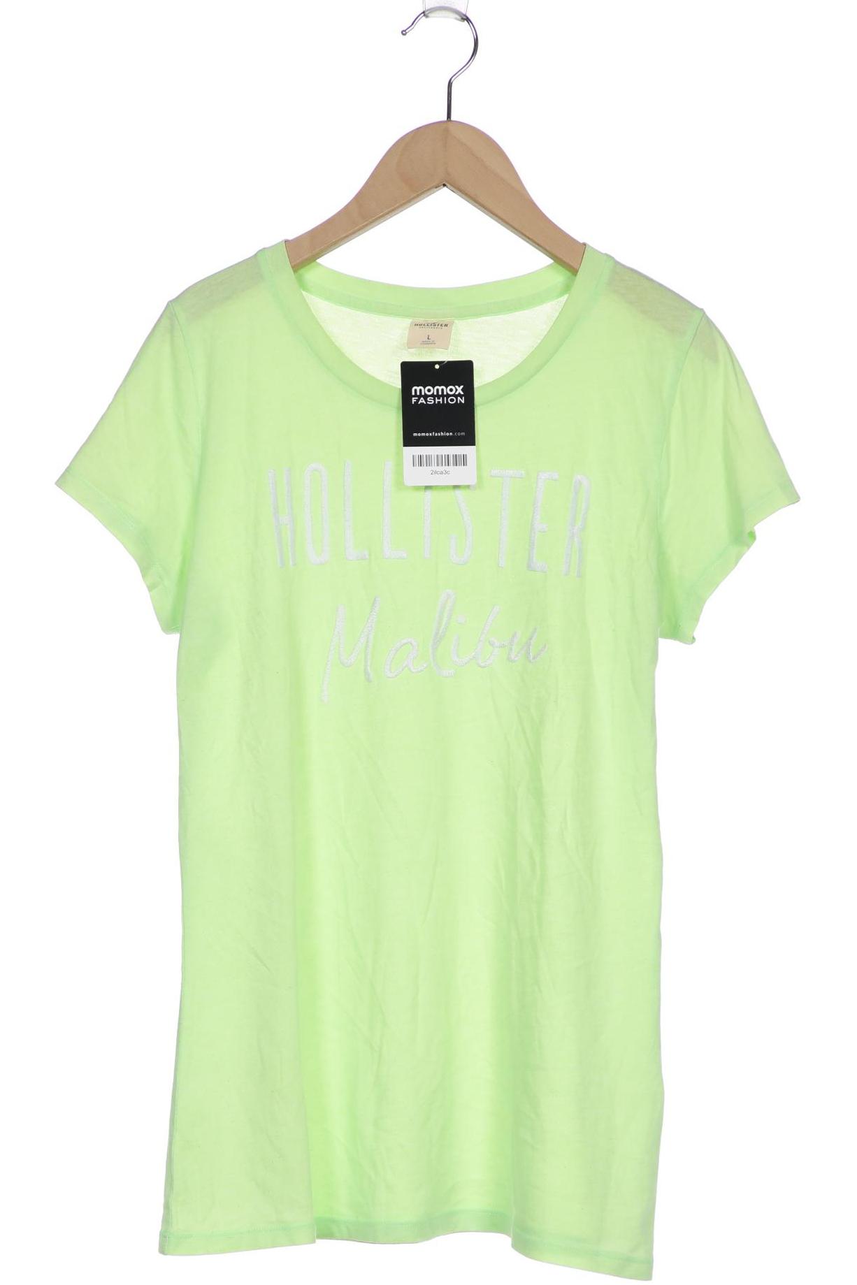

Hollister Damen T-Shirt, hellgrün, Gr. 42