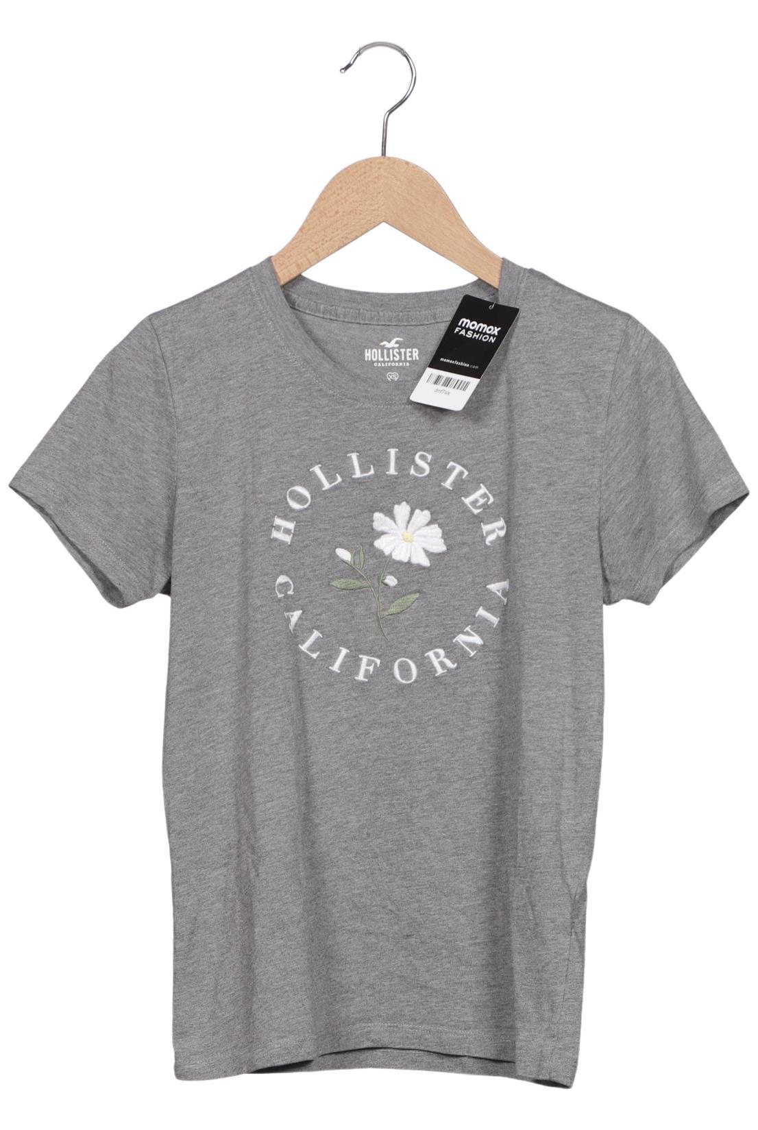 

Hollister Damen T-Shirt, grau, Gr. 34