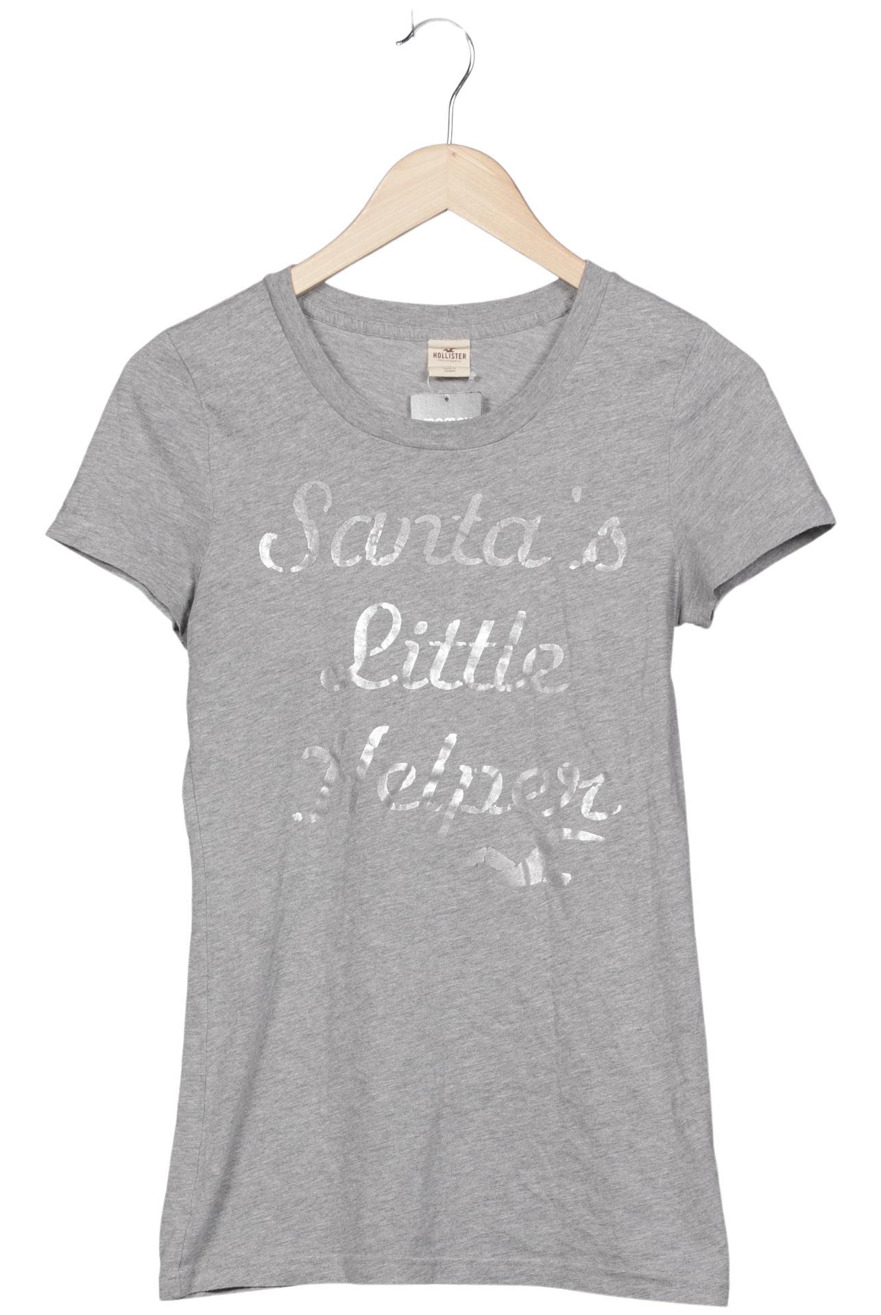 

Hollister Damen T-Shirt, grau, Gr. 42