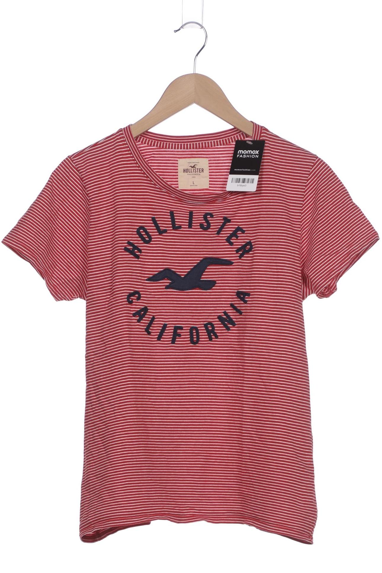

Hollister Damen T-Shirt, rot, Gr. 42
